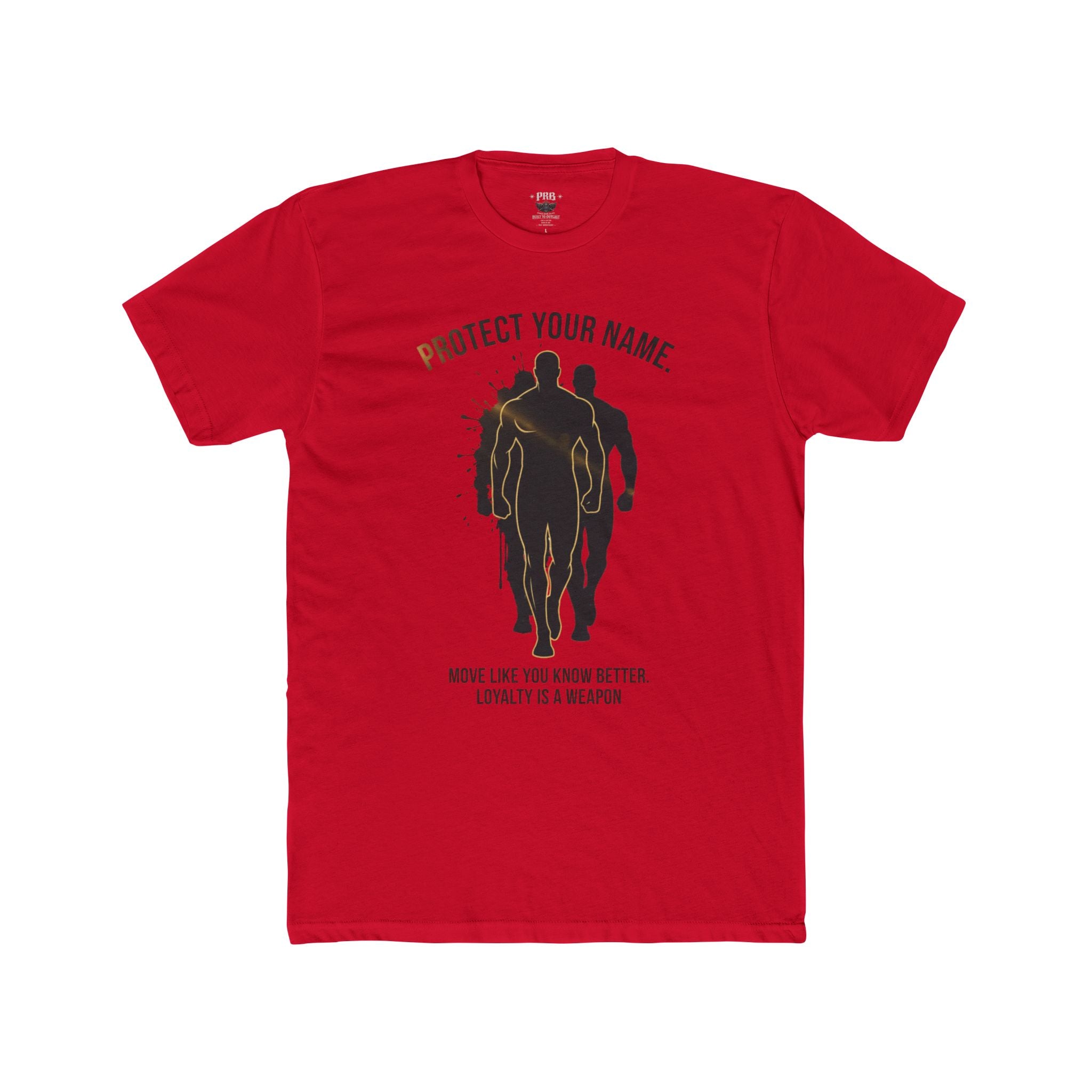 PRB Protect Your Name Tee — Military/Veteran Tribute Crewneck by Power Runs Black