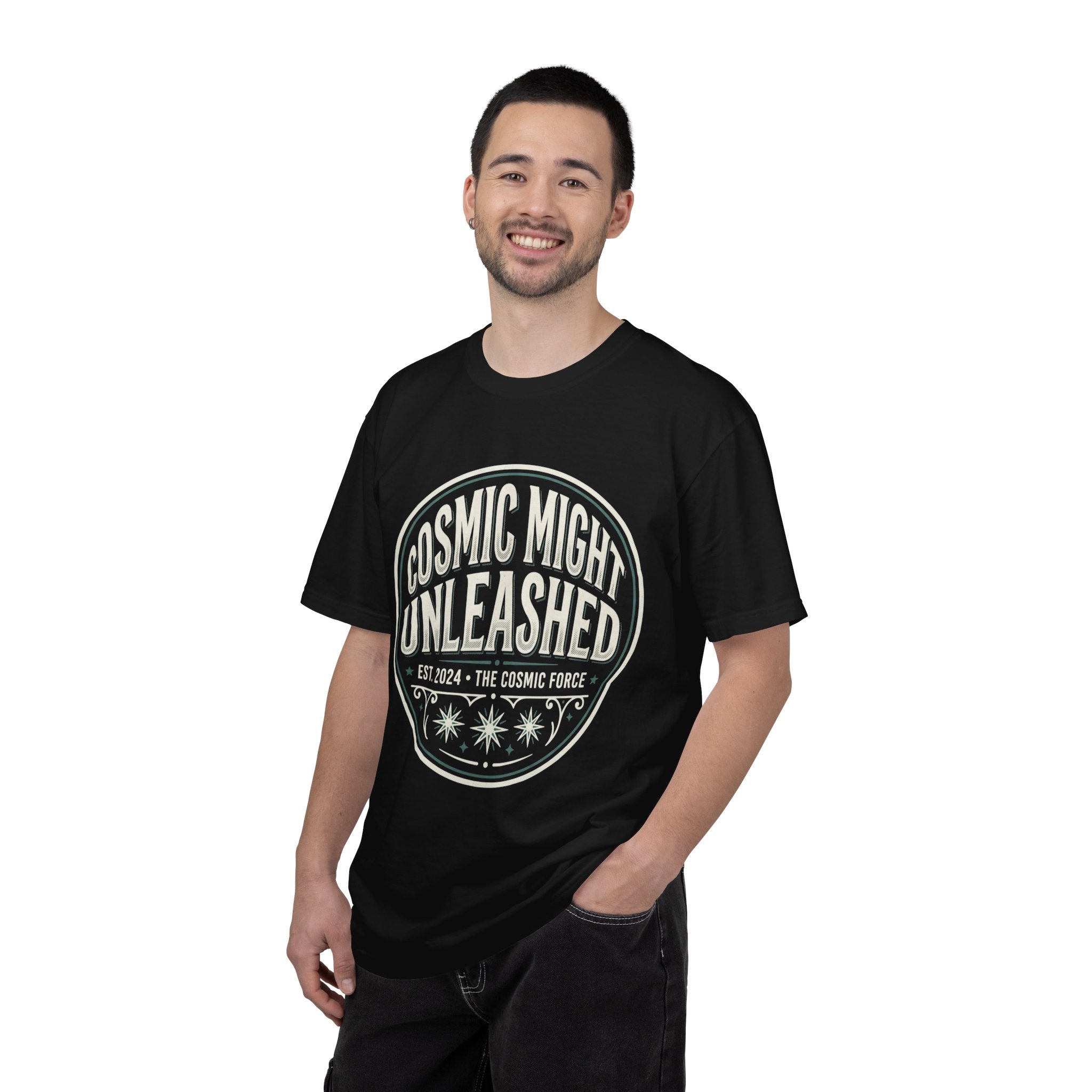 PRB Starforged Flex Cosmic Might Unleashed T-Shirt by Power Runs Black