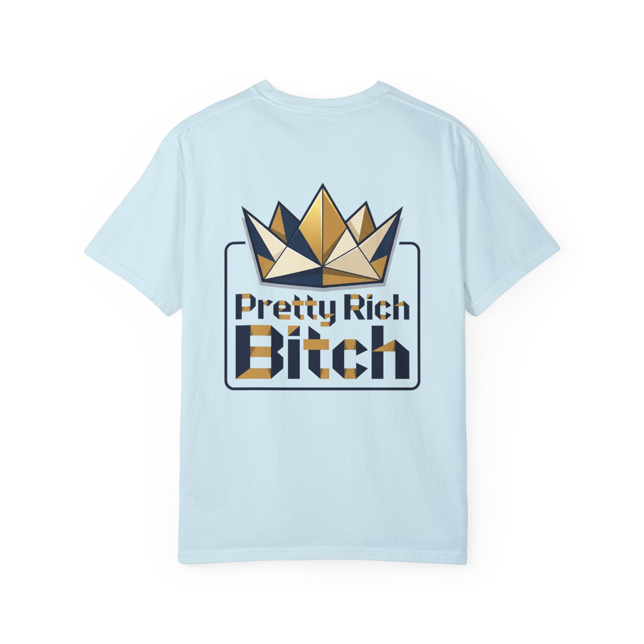Pretty Rich Bitch The Collection by PRB T-Shirt — Afro Woman Graphic Tee by Power Runs Black
