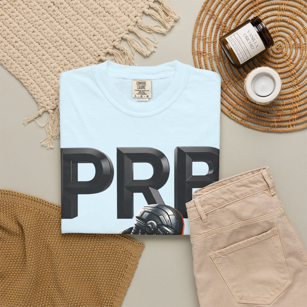 Built of Power PRB T-Shirt — Robotic Armor Graphic Tee by Printify