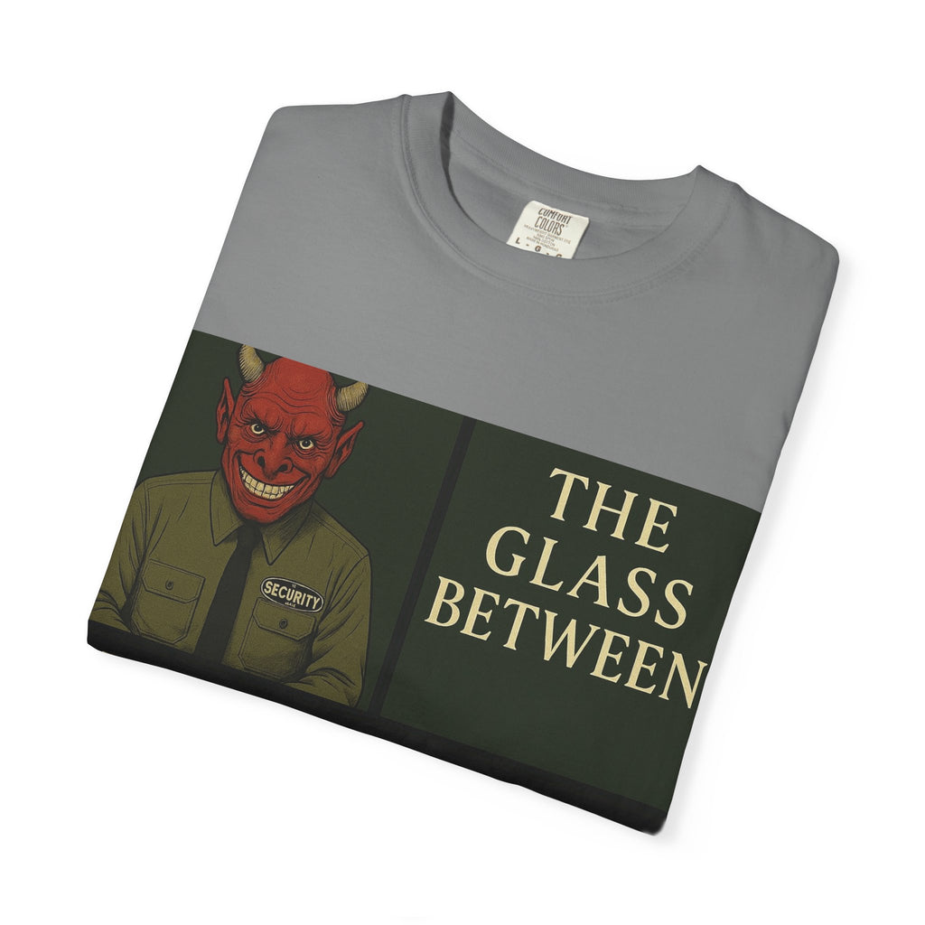PRB The Glass Between Vintage Collage T-Shirt by Power Runs Black