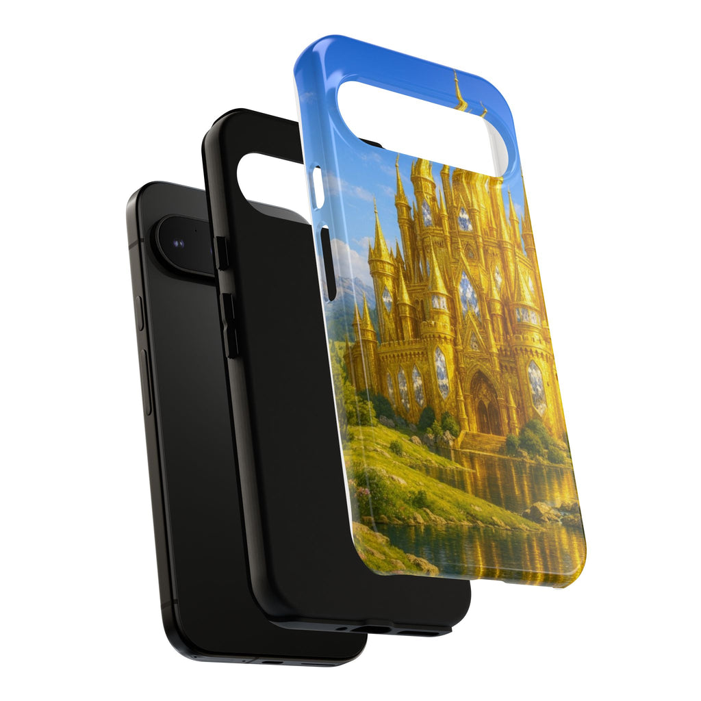 PRB Golden Castle iPhone Case | Fantasy Palace Phone Case by Printify