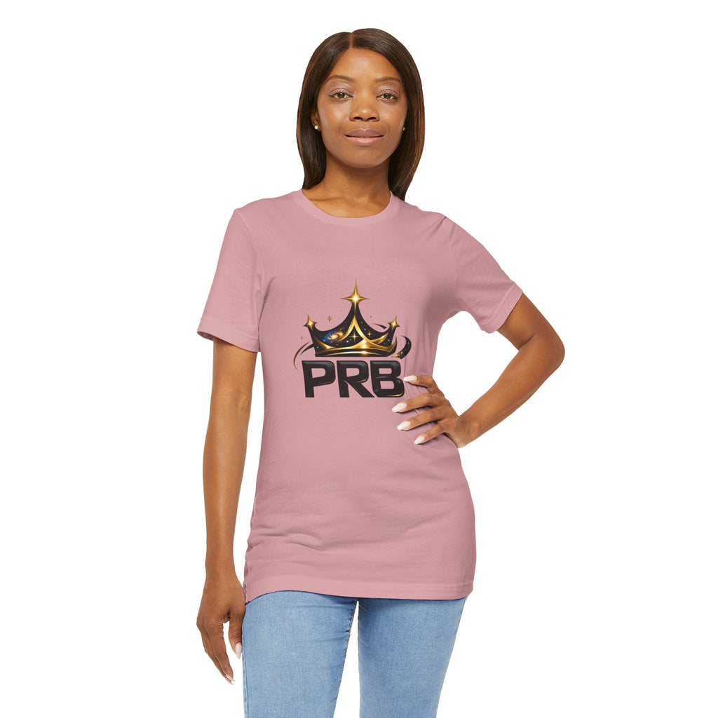 PRB Crown Tee — Graphic Logo T-Shirt by Power Runs Black