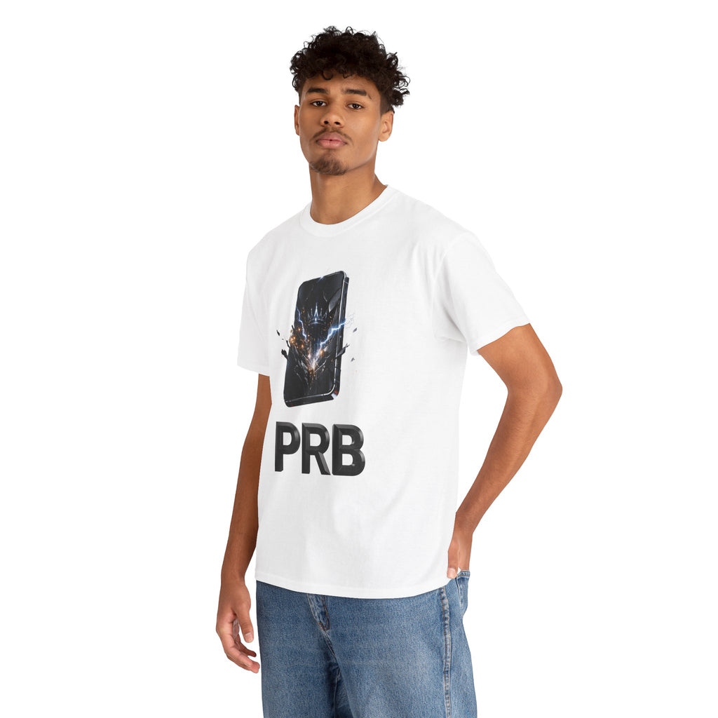 PRB Phone Smash Graphic Tee by Printify