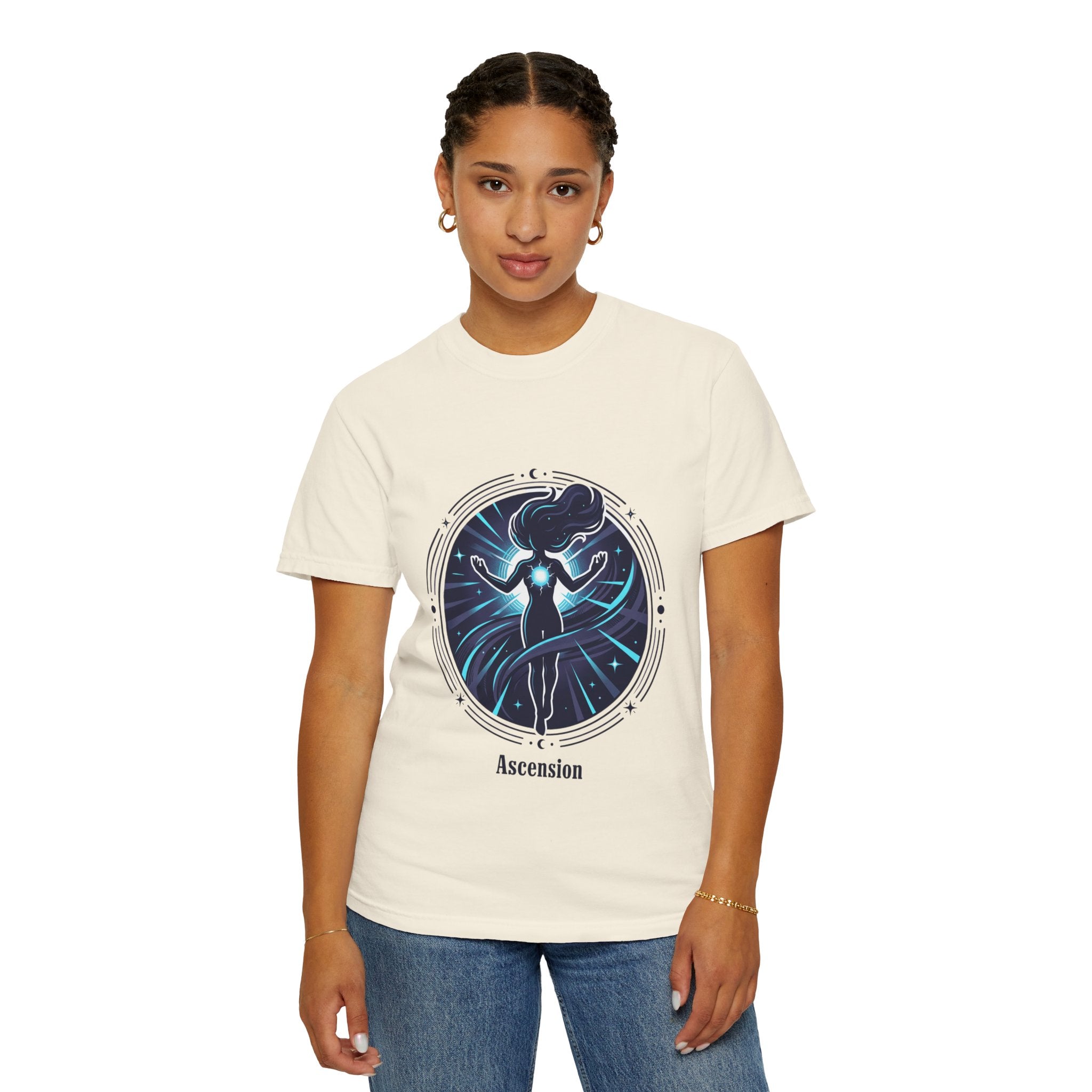 Power Runs Black PRB Ascension T-Shirt — Spiritual Energy Graphic Tee by Power Runs Black