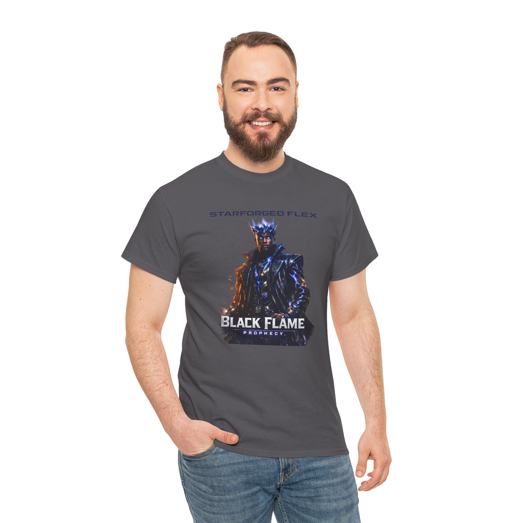 Power Runs Black PRB Starforged Flex : Black Flame Prophecy by Printify