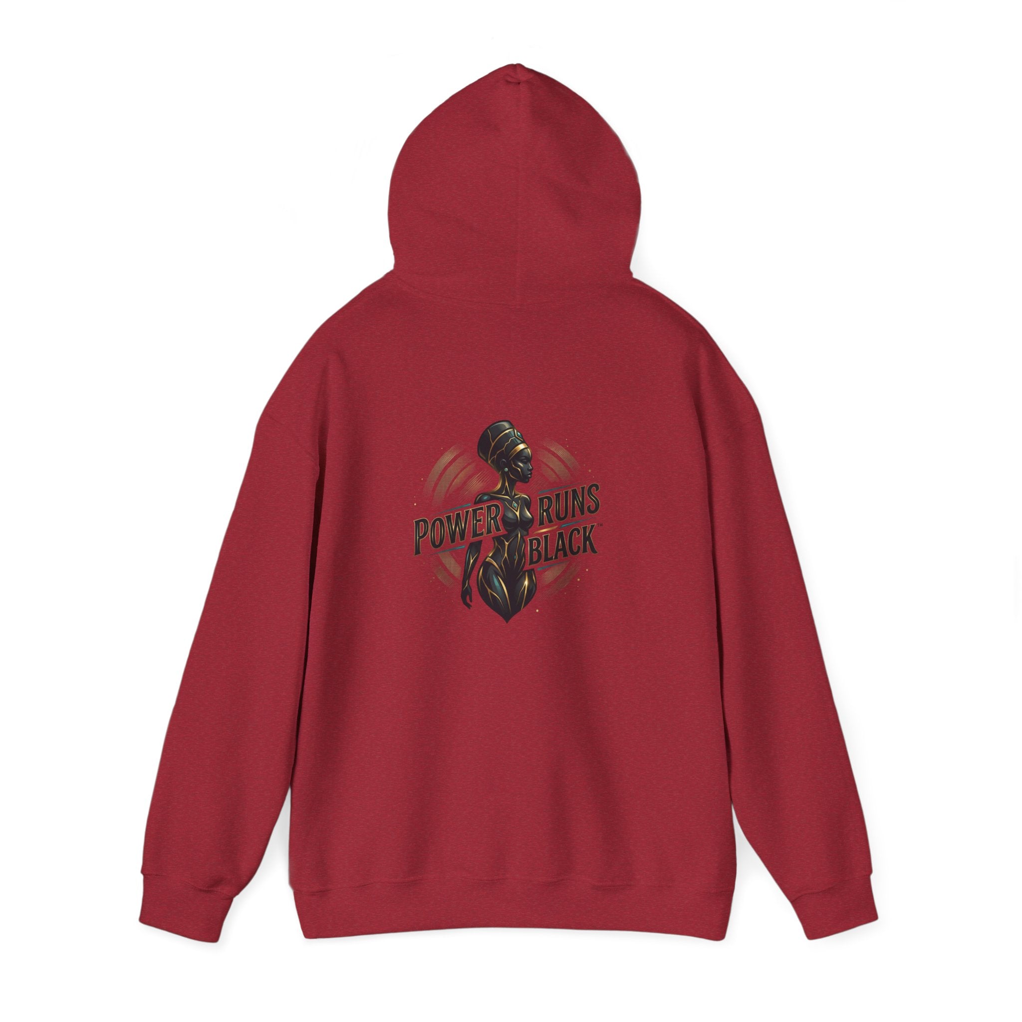 Power Runs Black PRB Logo hoodie Ascension State CROWN design by Power Runs Black