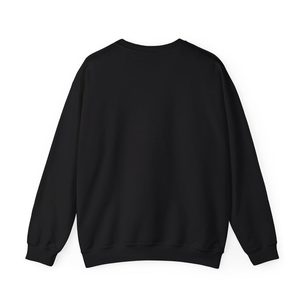 PRB Mystic Library Crewneck Sweatshirt — Cosmic Wizardry Art by Power Runs Black