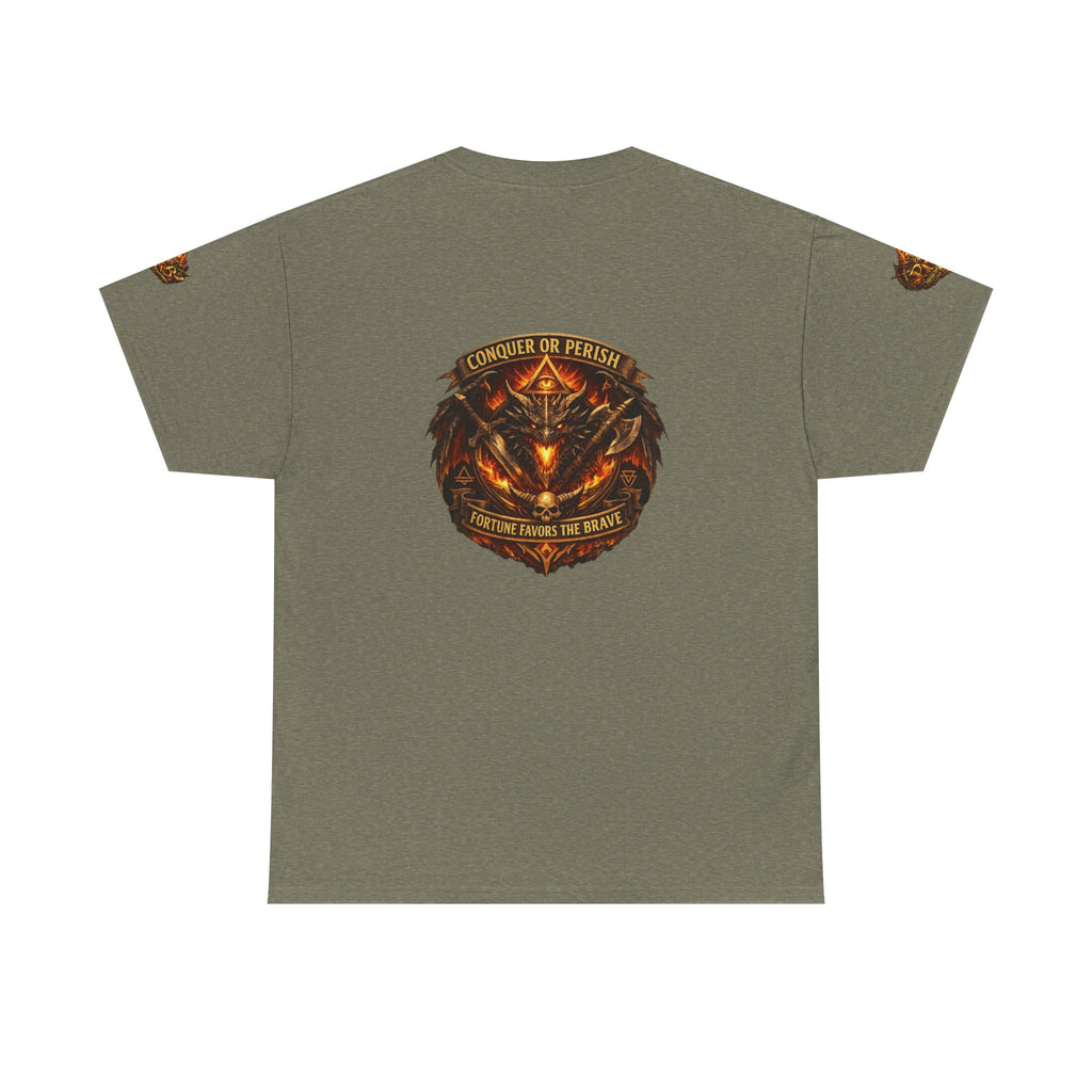 PRB Demonic Warrior Illustration Tee | "I'm Not That Guy" Graphic Shirt by Power Runs Black