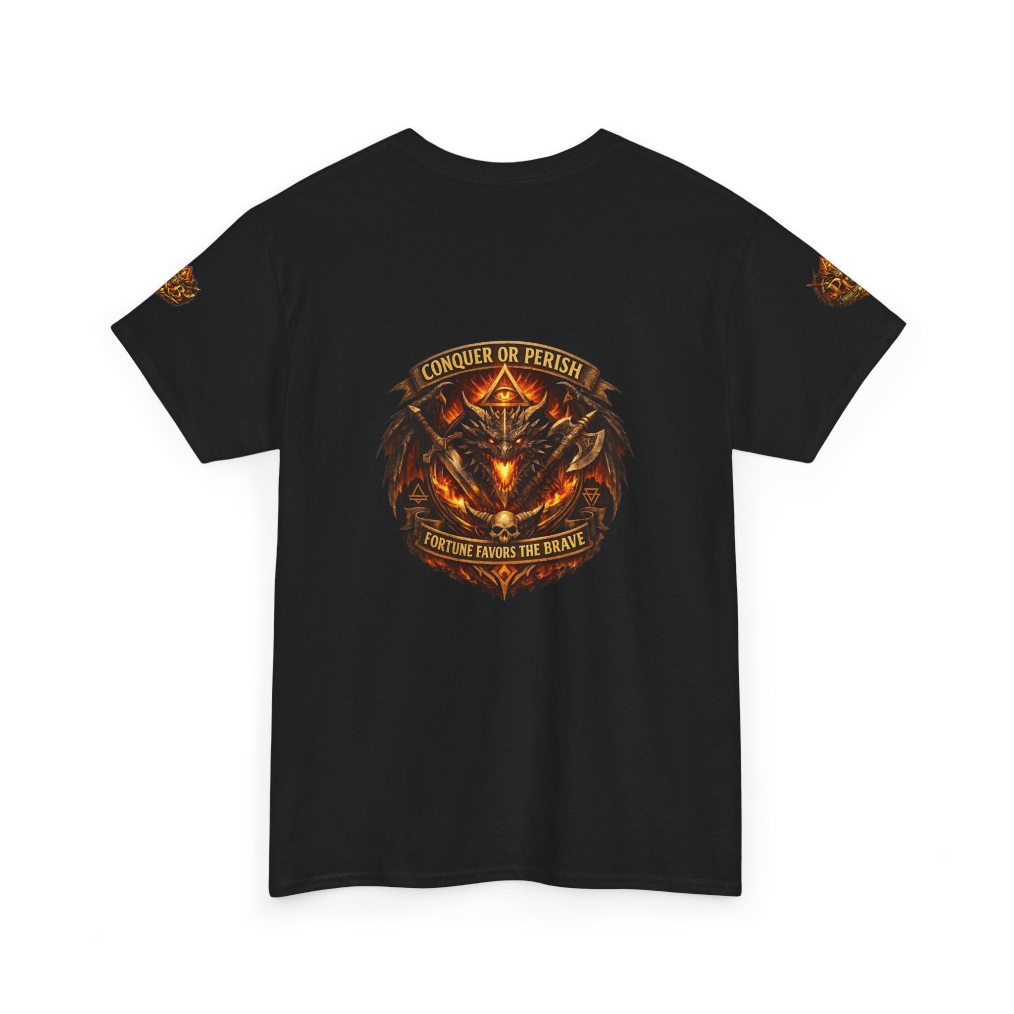 Power Runs Black PRB Demonic Warrior Illustration Tee | "I'm Not That Guy" Graphic Shirt by Printify