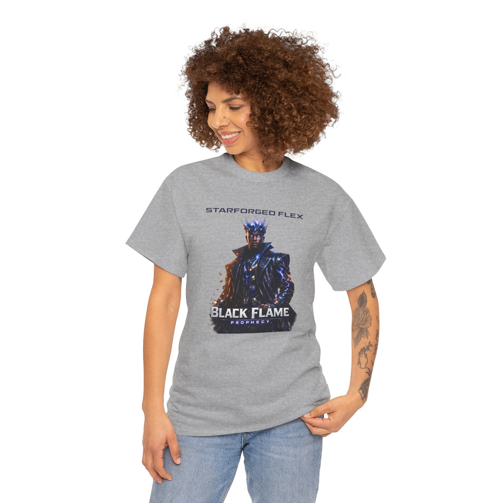 Power Runs Black PRB Starforged Flex : Black Flame Prophecy by Printify