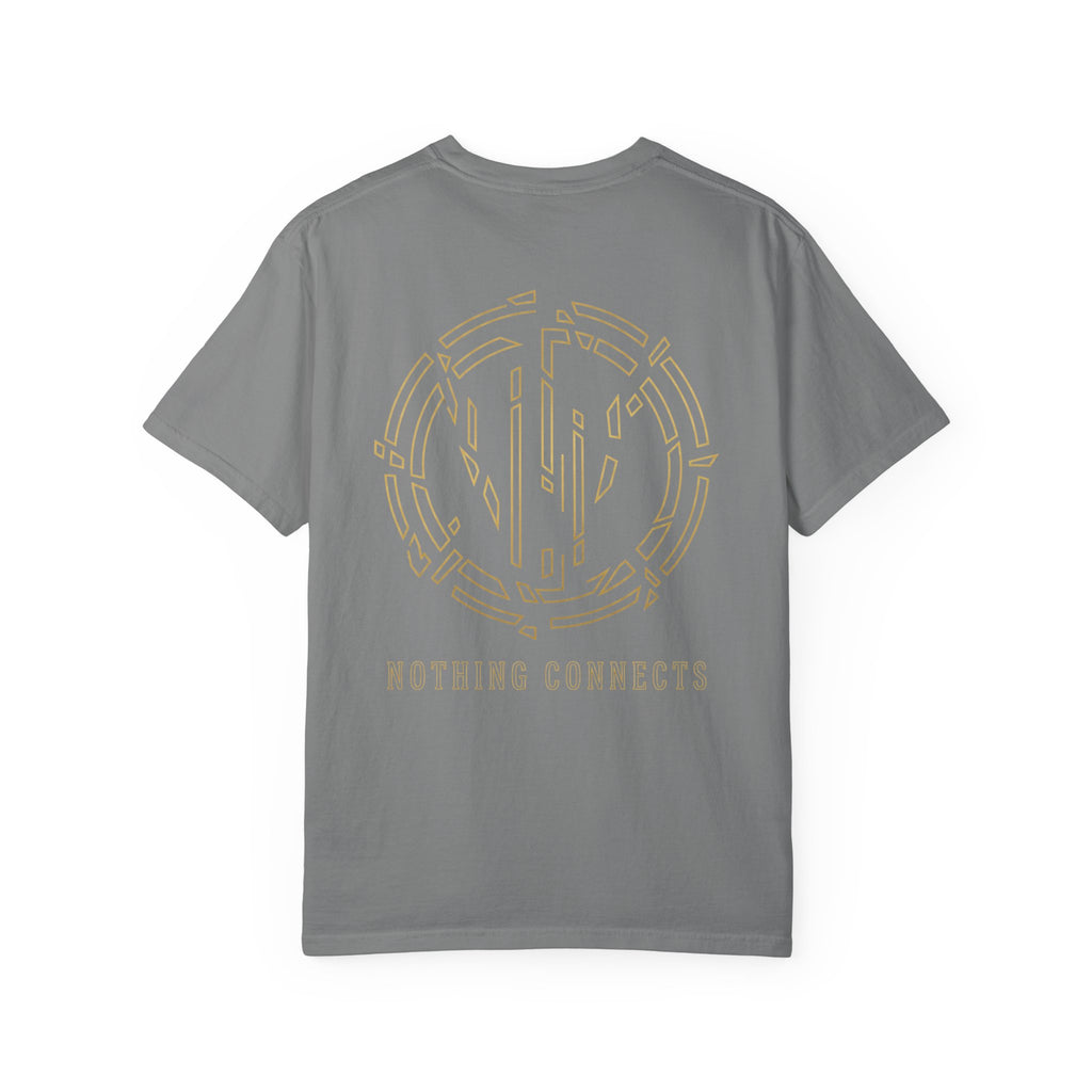 Power Runs Black PRB Cael Mór Symbol T-Shirt — ‘Nothing Connects’ Minimal Graphic Tee by Power Runs Black