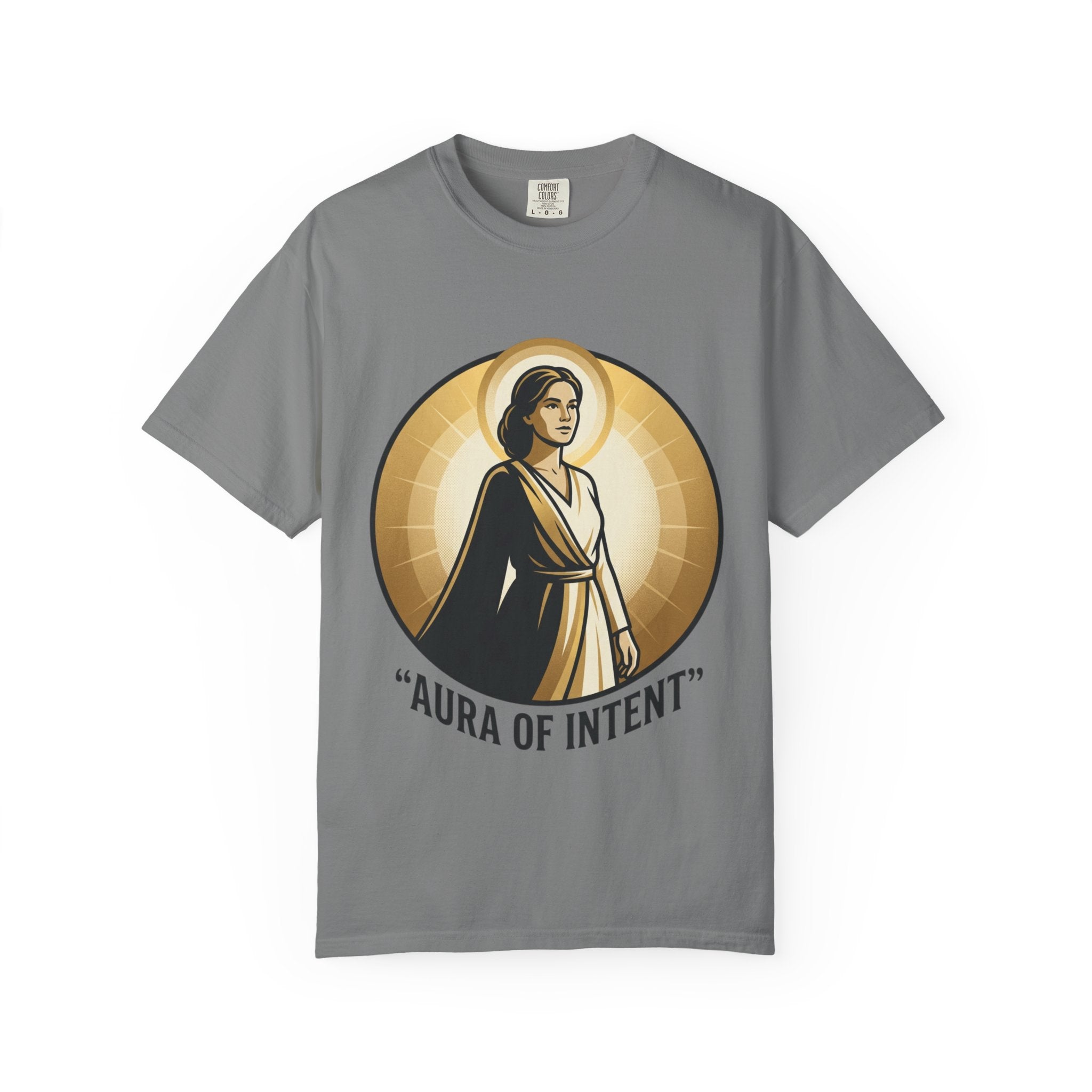 Power Runs Black Aura of Intent T-Shirt by Power Runs Black