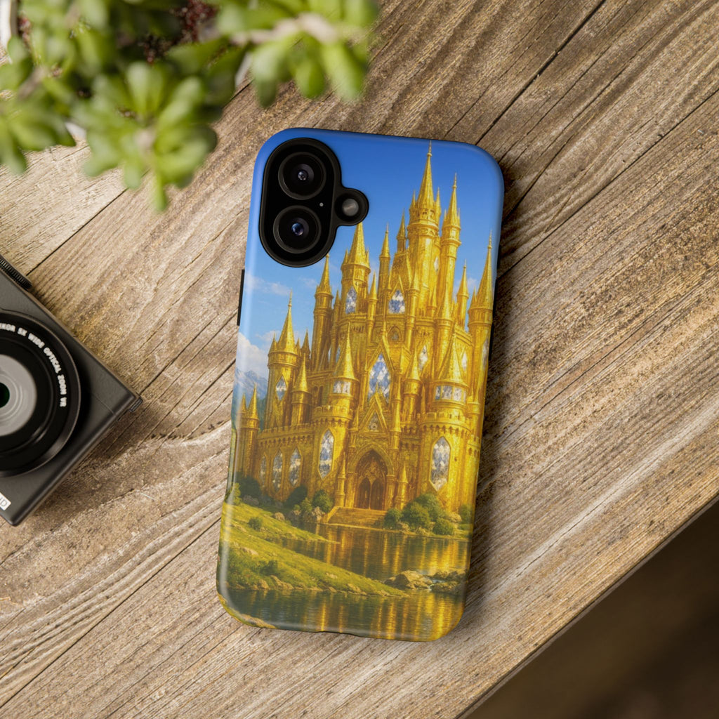 PRB Golden Castle iPhone Case | Fantasy Palace Phone Case by Printify