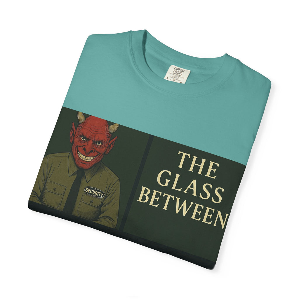 PRB The Glass Between Vintage Collage T-Shirt by Power Runs Black