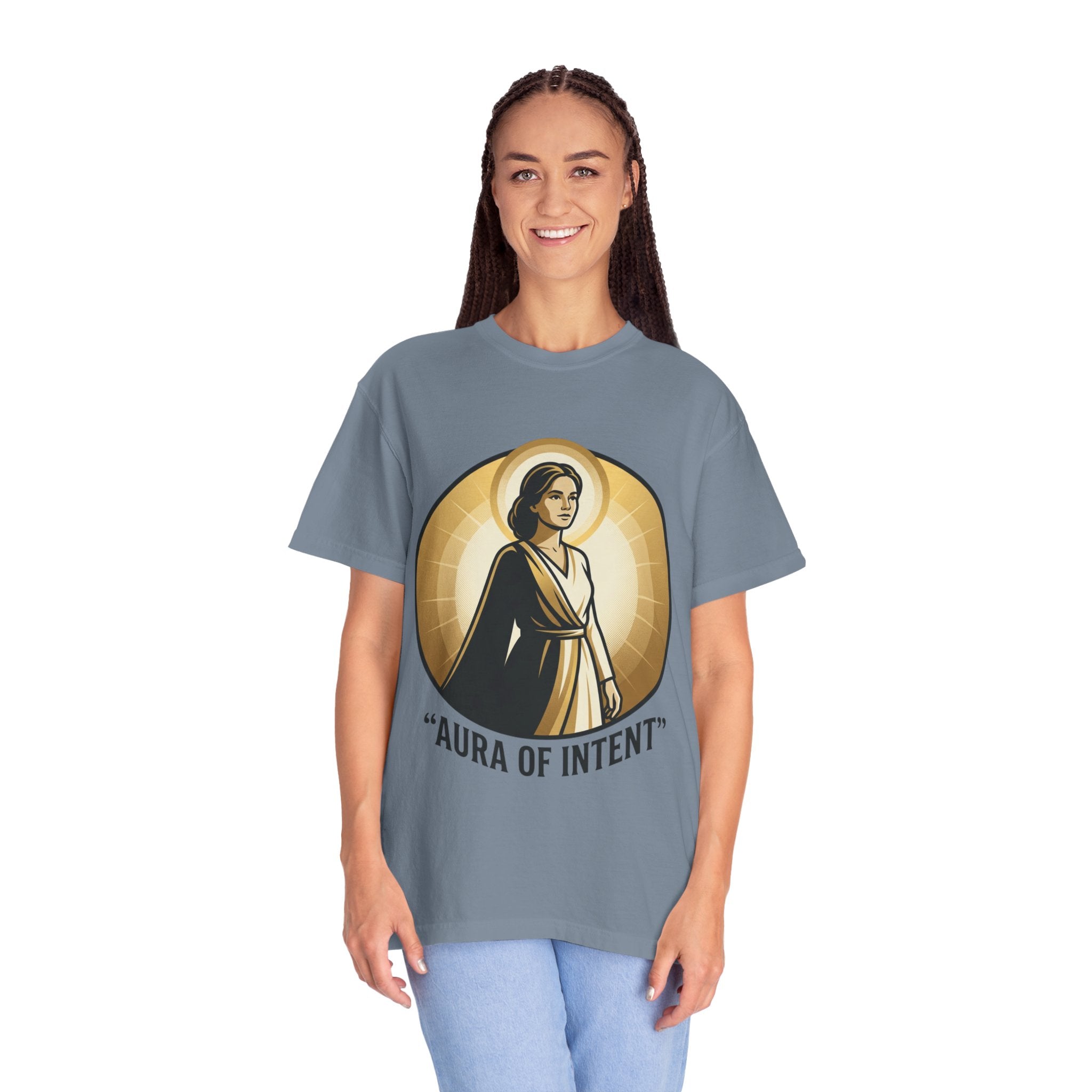 Power Runs Black Aura of Intent T-Shirt by Power Runs Black