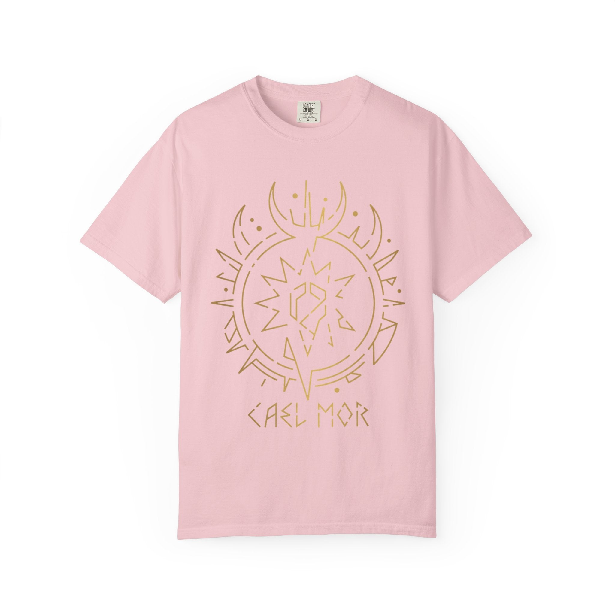 Power Runs Black PRB Cael Mór Symbol T-Shirt — ‘Nothing Connects’ Minimal Graphic Tee by Power Runs Black