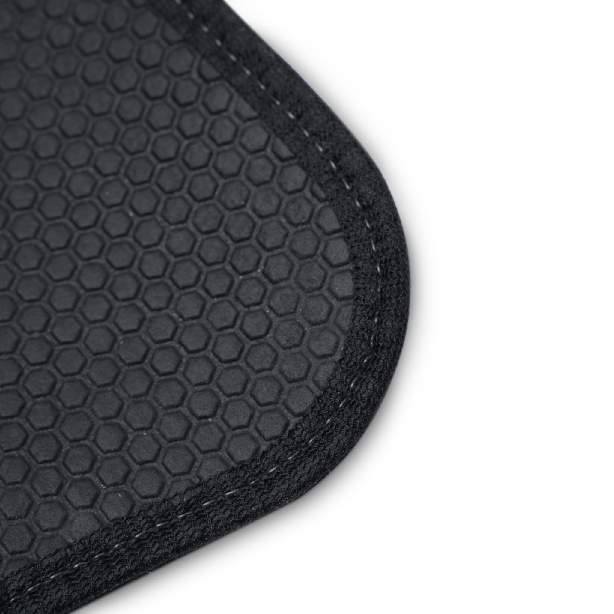 Power Runs Black PRB Built of Power Car Floor Mat — Robotic Armor Auto Mat by Power Runs Black