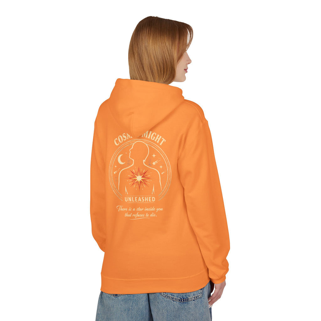 PRB Starforged Flex Cosmic Might Unleashed Hoodie — Unleashed Starburst Graphic Pullover by Power Runs Black