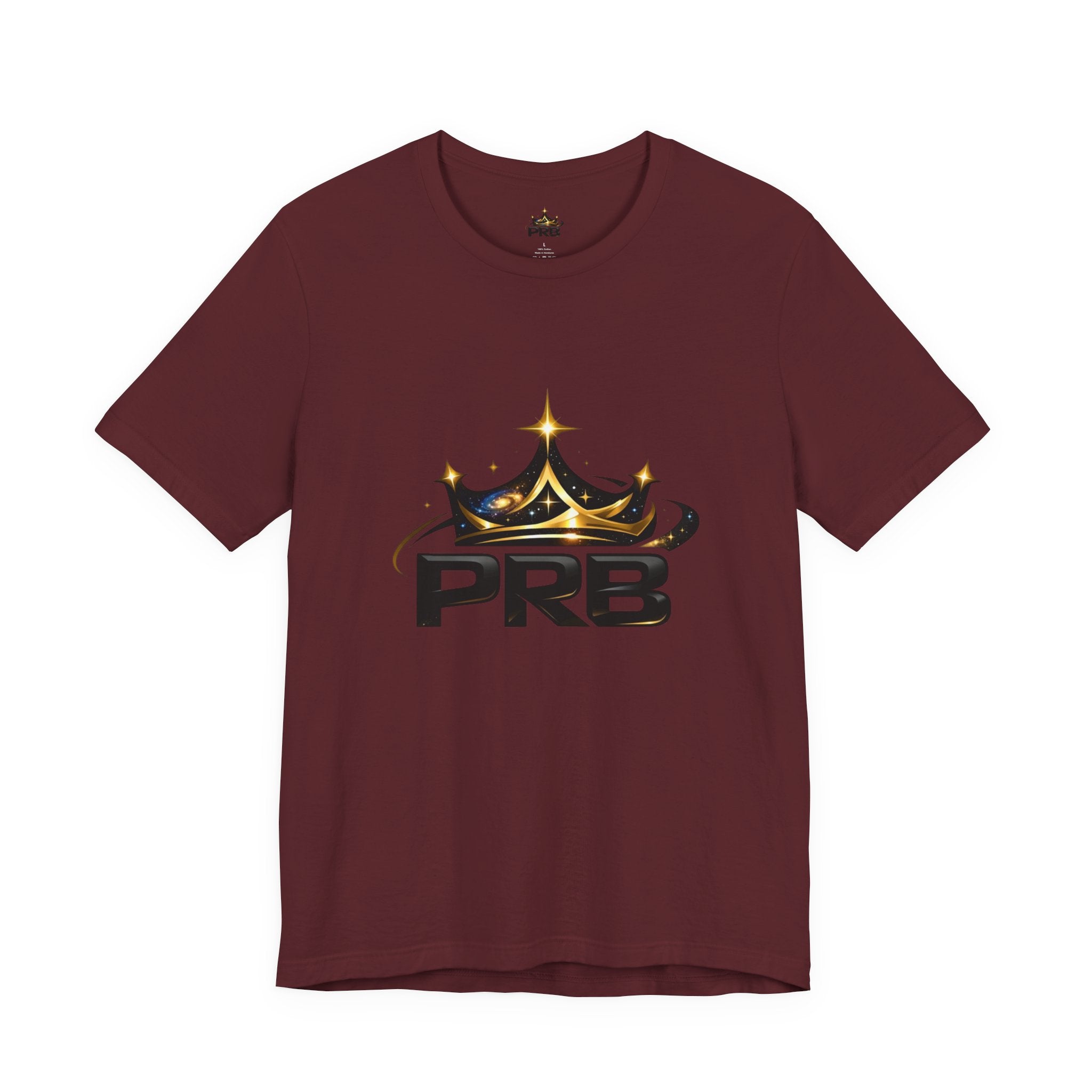 PRB Crown Tee — Graphic Logo T-Shirt by Power Runs Black