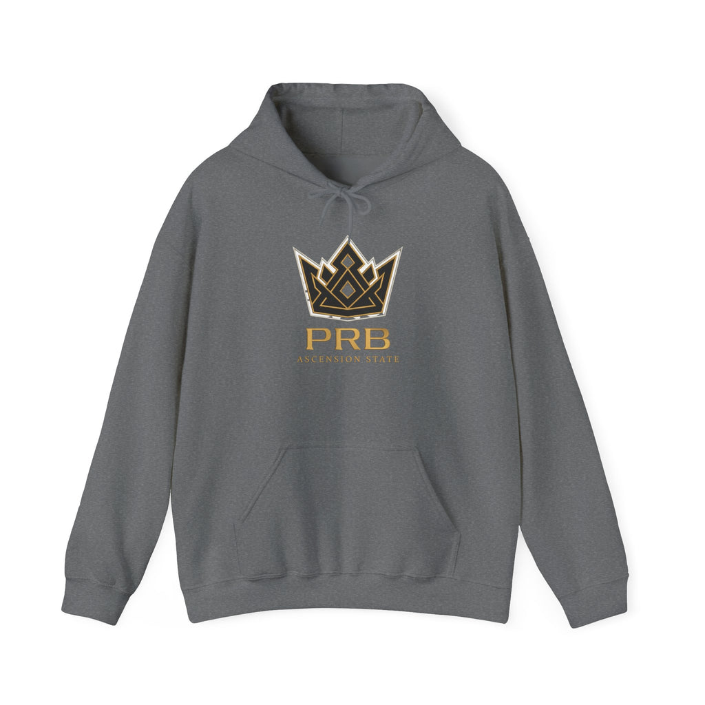 Power Runs Black PRB Logo hoodie Ascension State CROWN design by Power Runs Black
