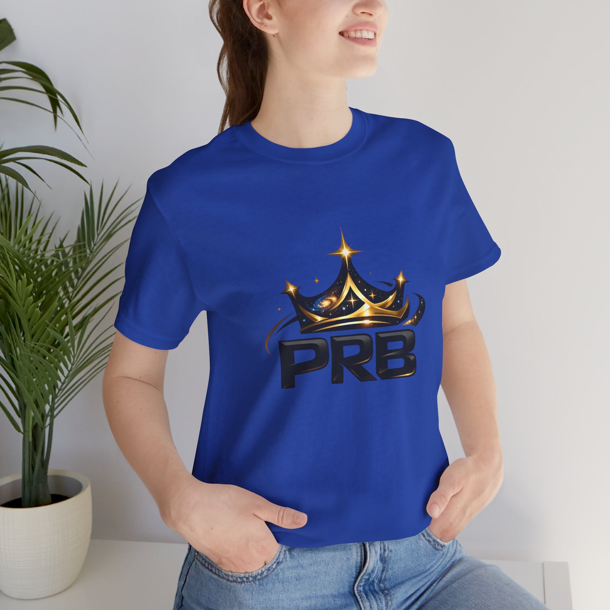 PRB Crown Tee — Graphic Logo T-Shirt by Power Runs Black