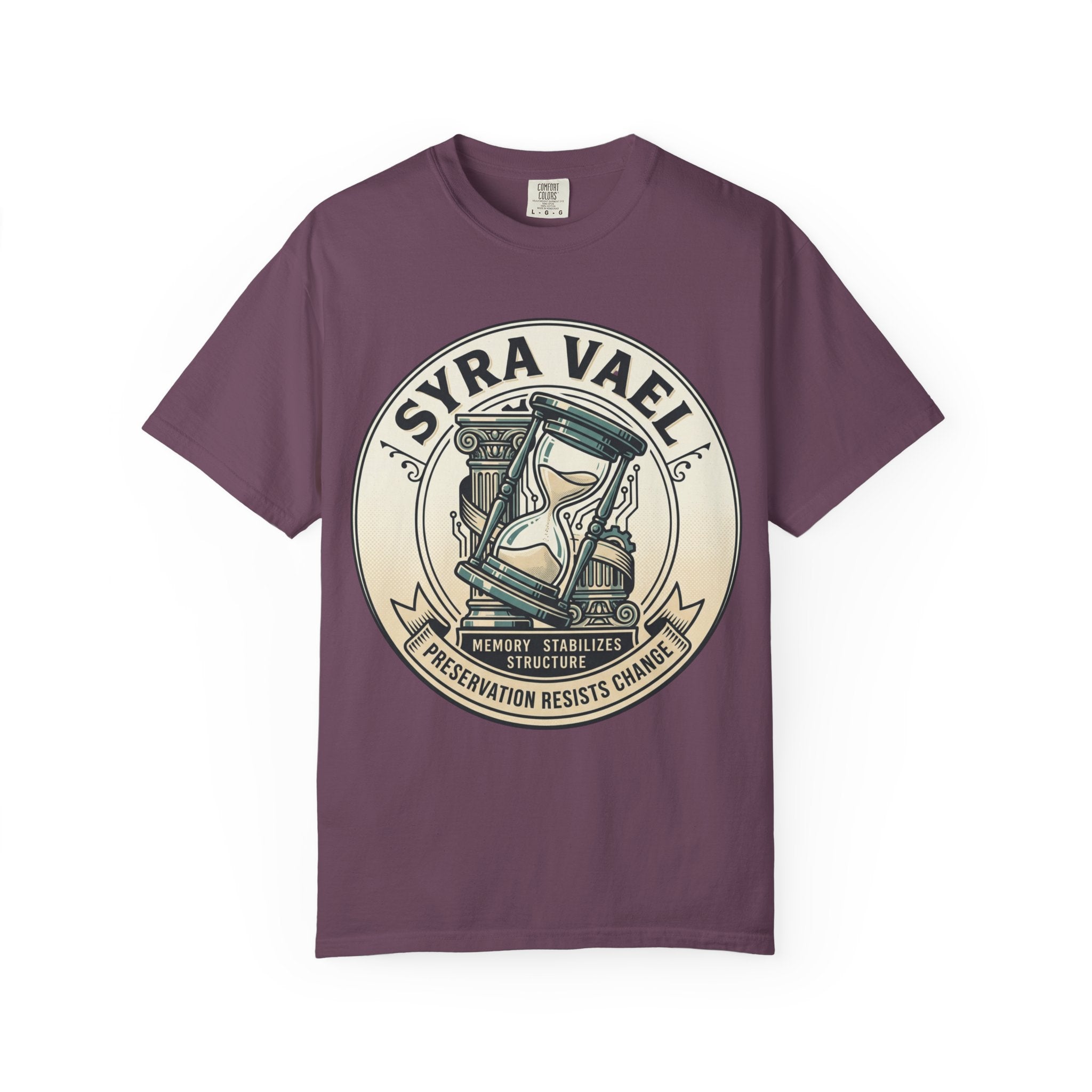 Power Runs Black PRB Syra Vael Hourglass Emblem T-Shirt by Power Runs Black