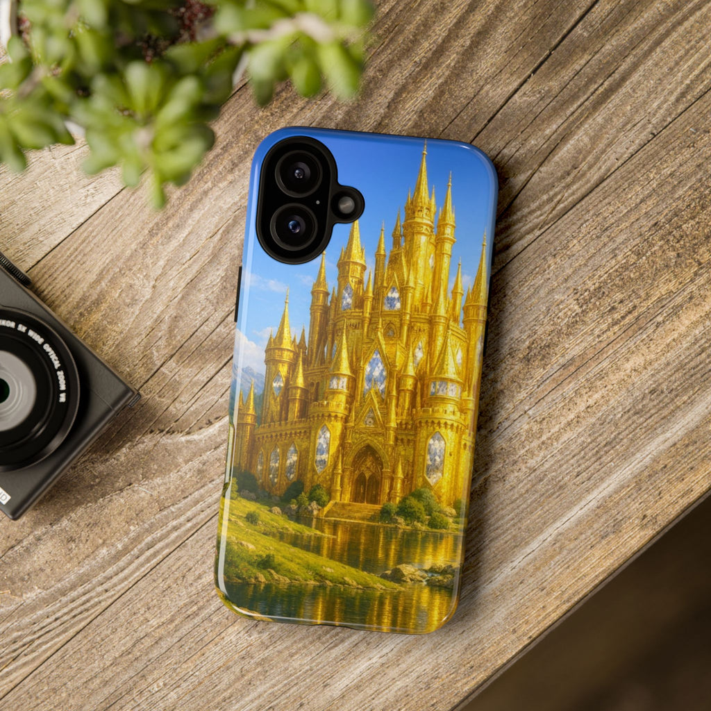 PRB Golden Castle iPhone Case | Fantasy Palace Phone Case by Printify