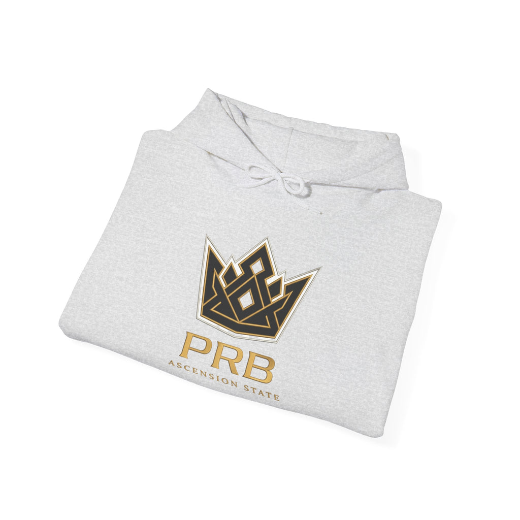 Power Runs Black PRB Logo hoodie Ascension State CROWN design by Power Runs Black