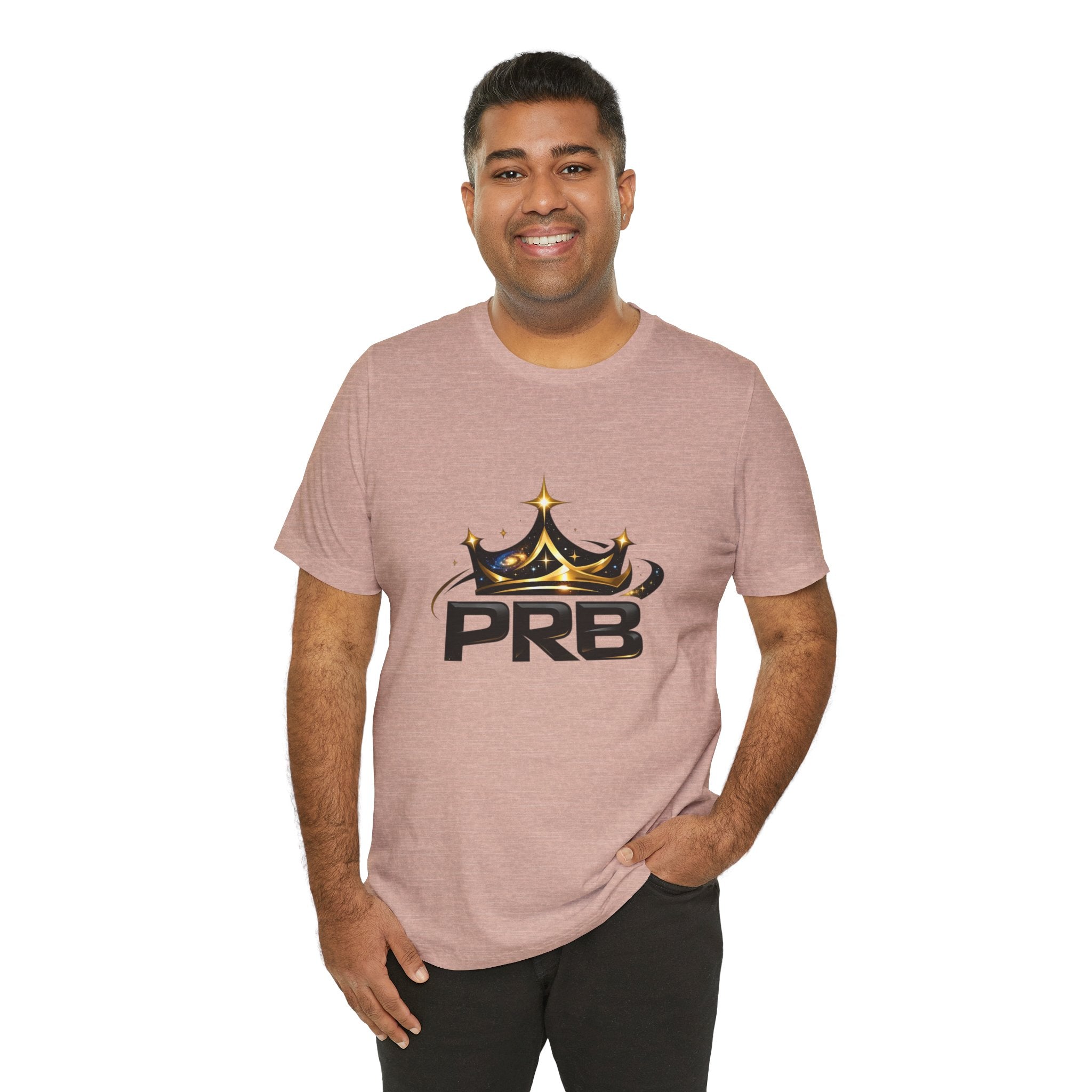 PRB Crown Tee — Graphic Logo T-Shirt by Power Runs Black