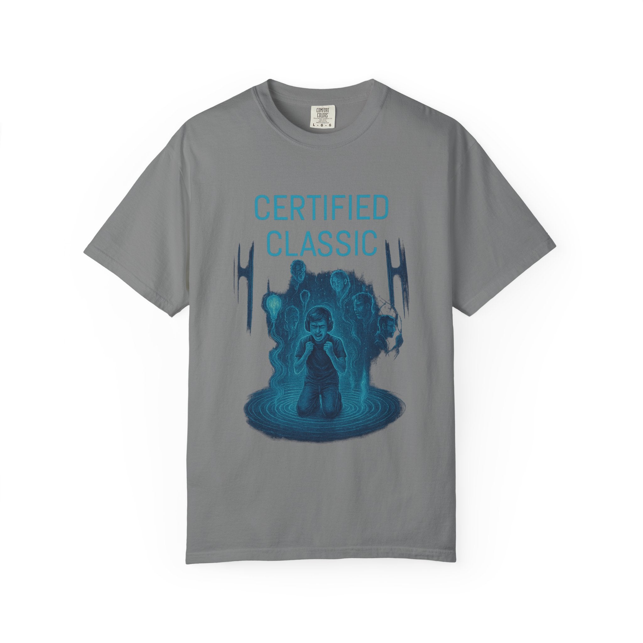 PRB Certified Classic T-Shirt – Retro Sci‑Fi Graphic Tee by Power Runs Black