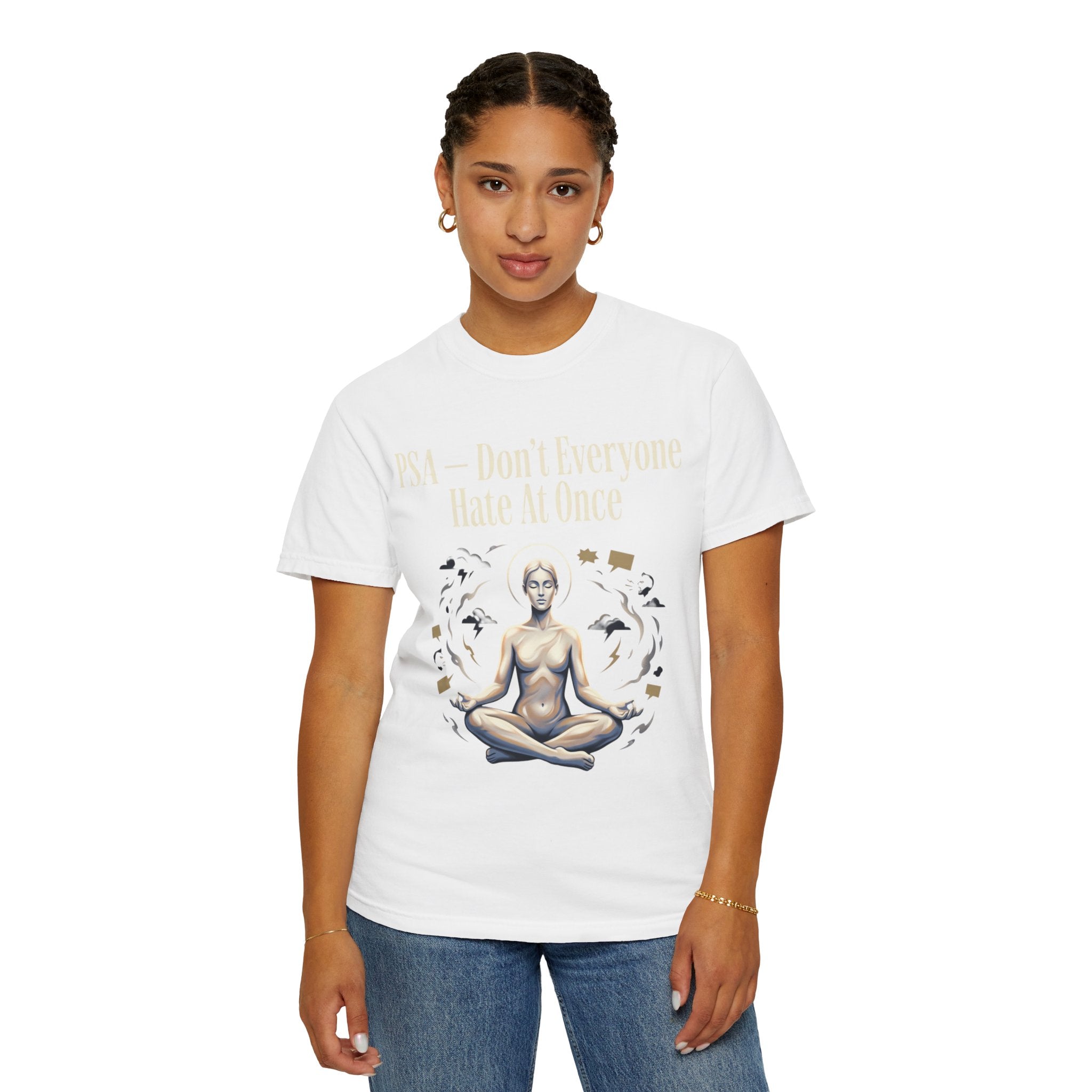Meditation Goddess T-Shirt | Spiritual Yoga Tee by Printify