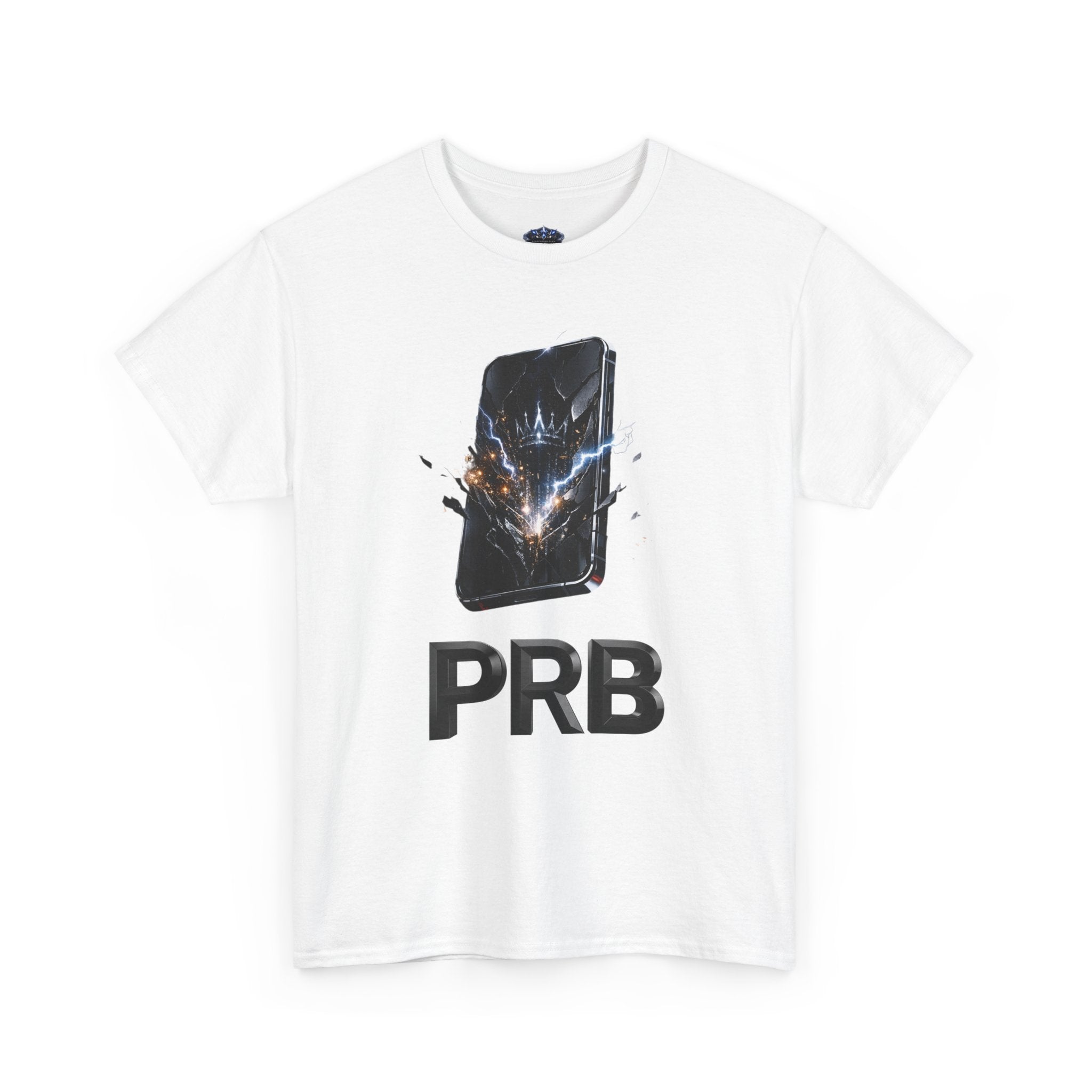 PRB Phone Smash Graphic Tee by Power Runs Black