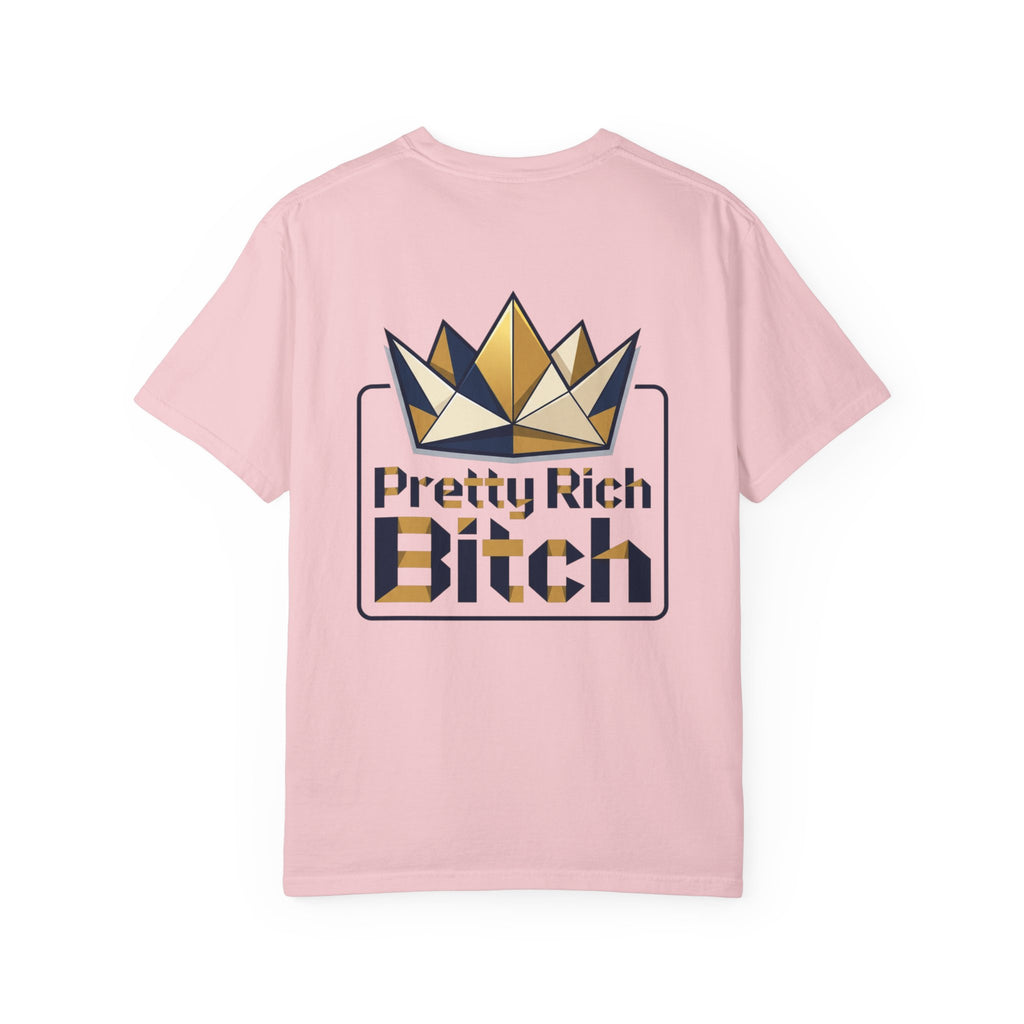 Pretty Rich Bitch The Collection by PRB T-Shirt — Afro Woman Graphic Tee by Power Runs Black