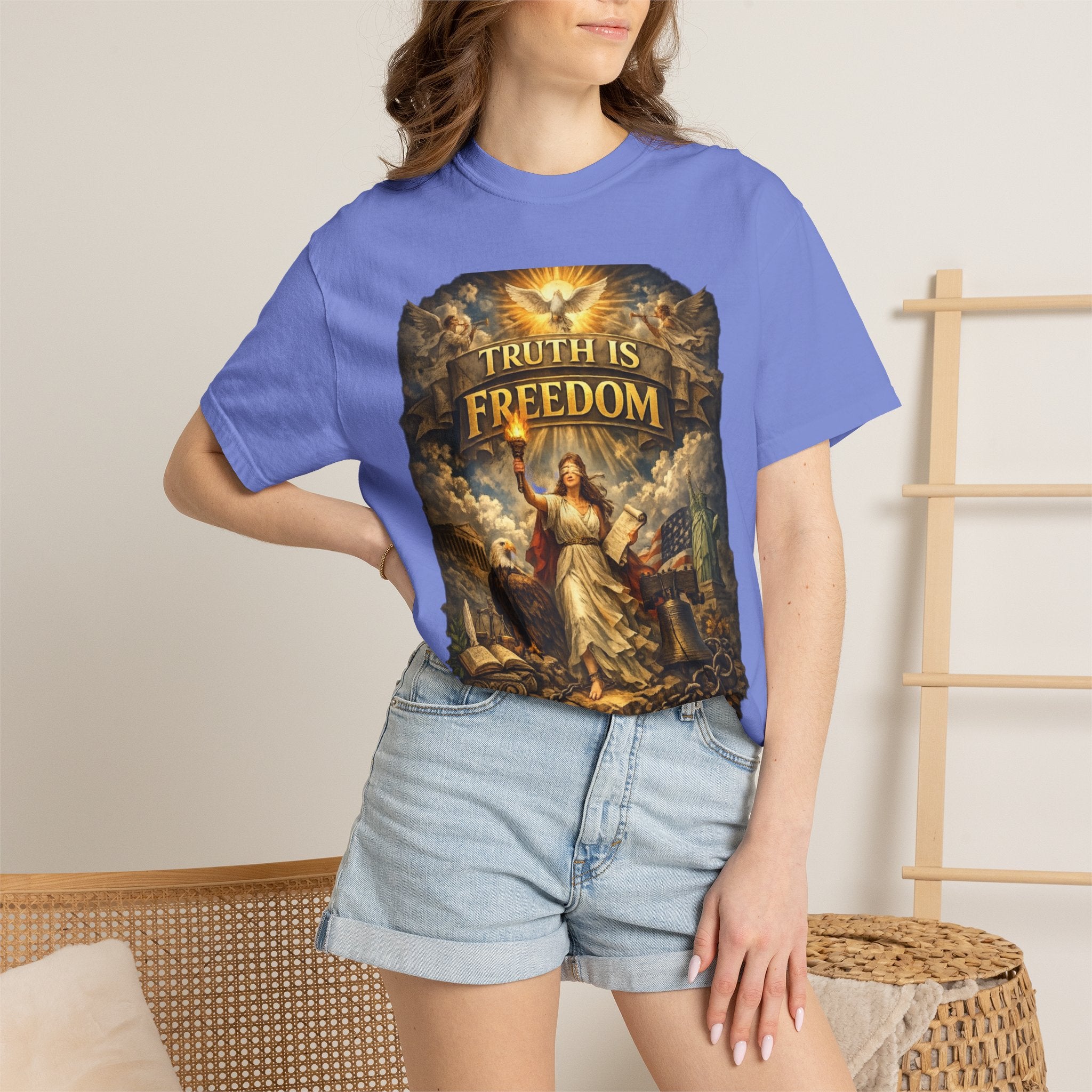 PRB Truth Is Freedom Graphic T-Shirt by Power Runs Black