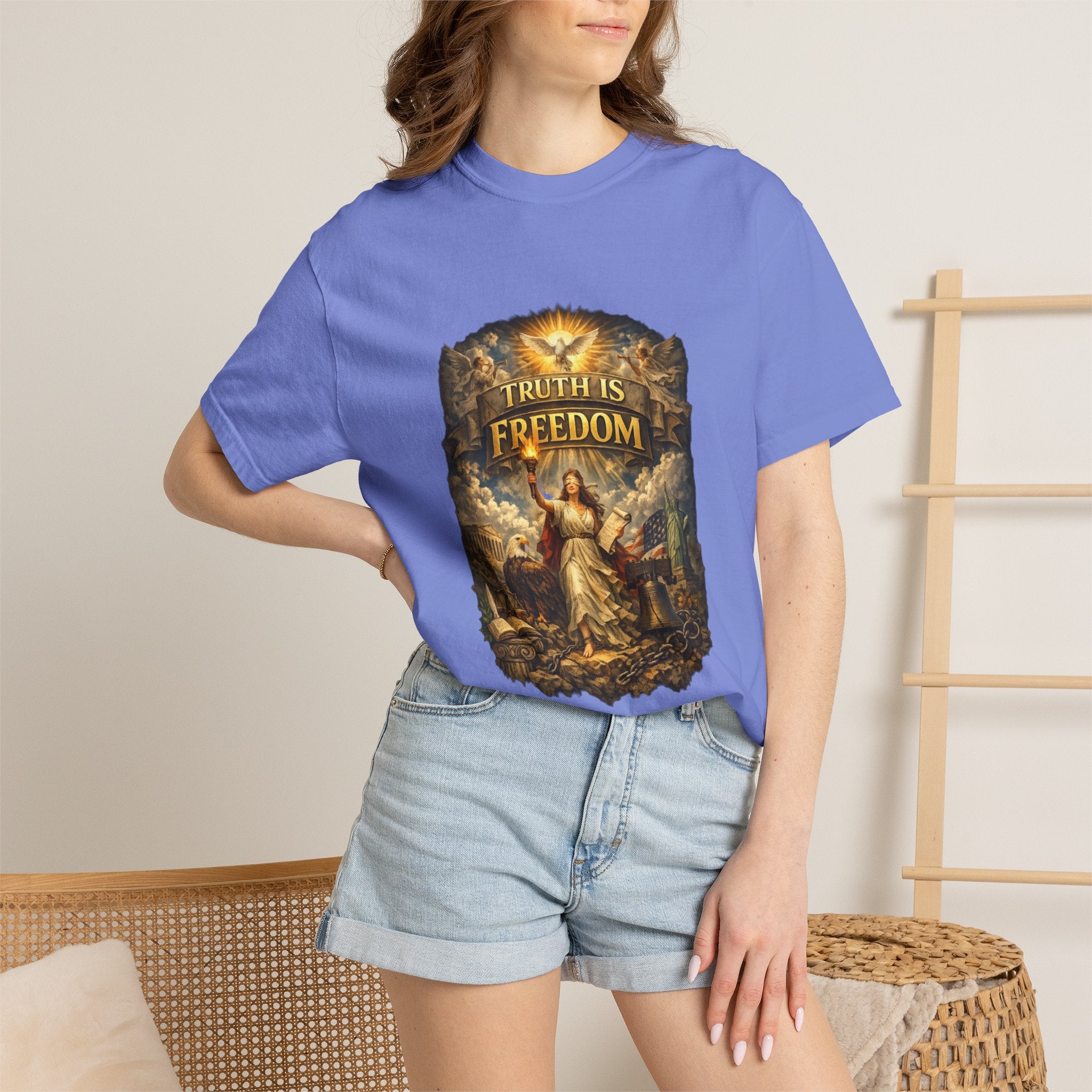 PRB Truth Is Freedom Graphic T-Shirt by Printify