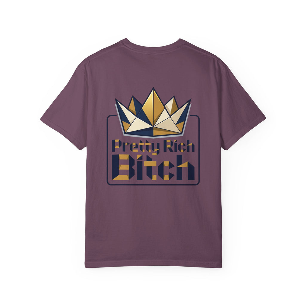 Pretty Rich Bitch The Collection by PRB T-Shirt — Afro Woman Graphic Tee by Power Runs Black