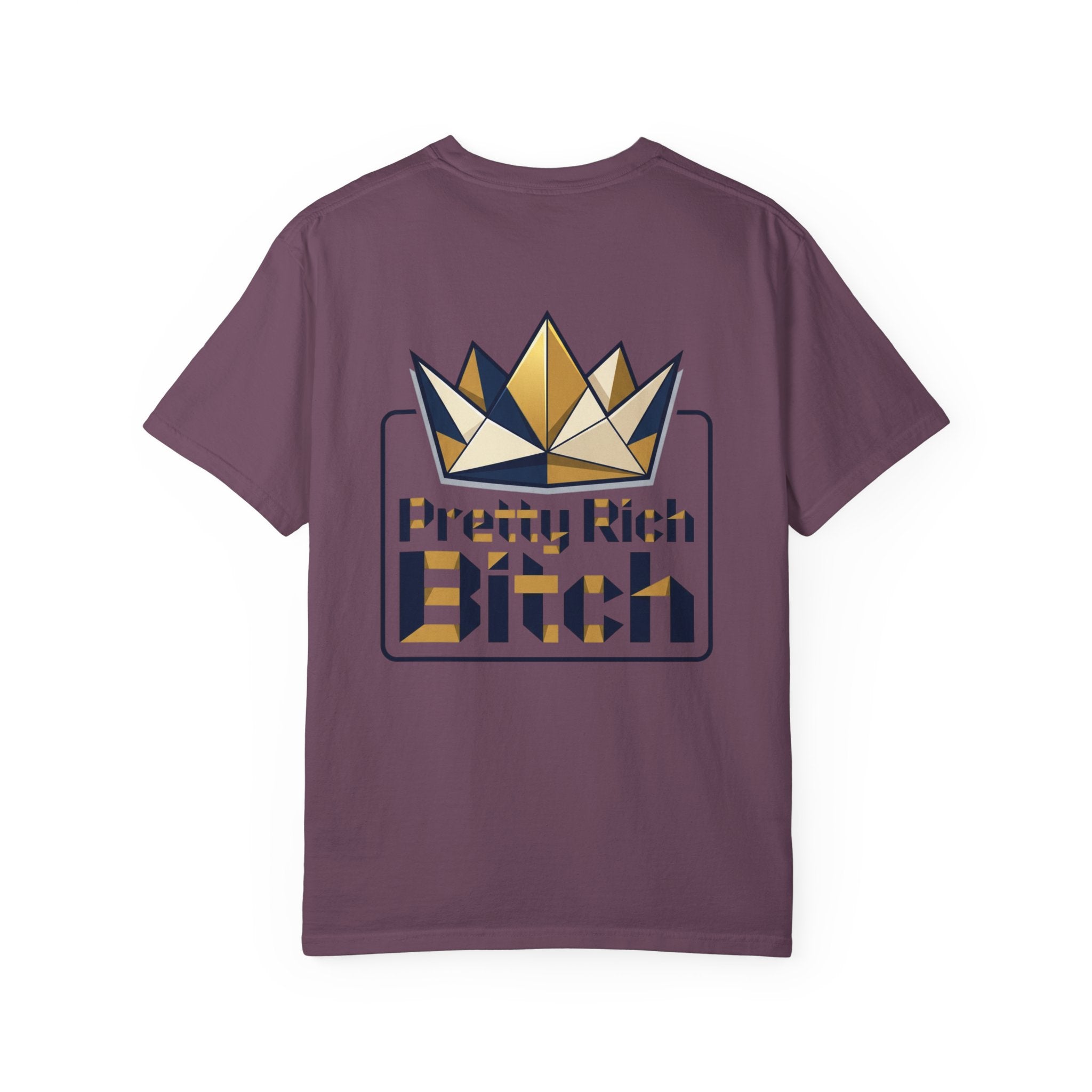Pretty Rich Bitch The Collection by PRB T-Shirt — Afro Woman Graphic Tee by Power Runs Black