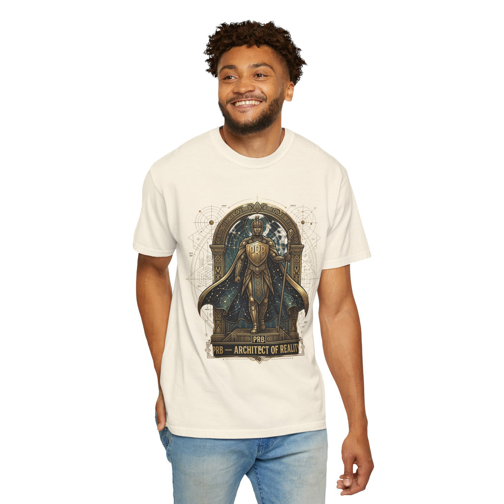 PRB Architect of Reality Graphic T-Shirt | Mythic Archer Illustration Tee by Printify