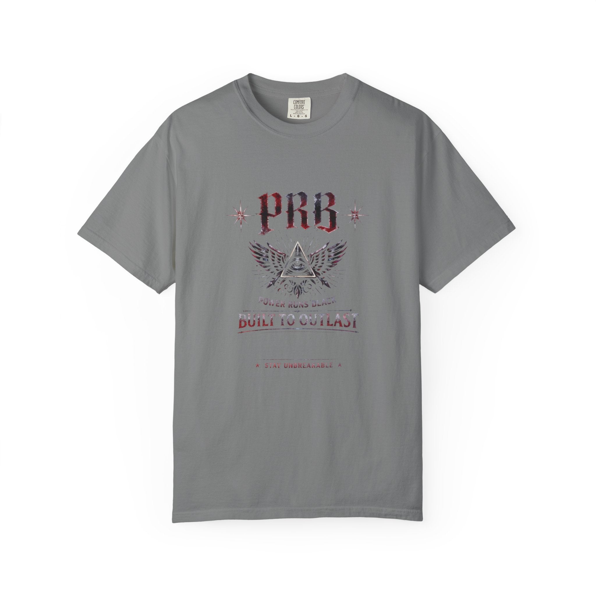 PRB Built to Outlast PRB Graphic T-Shirt by Power Runs Black