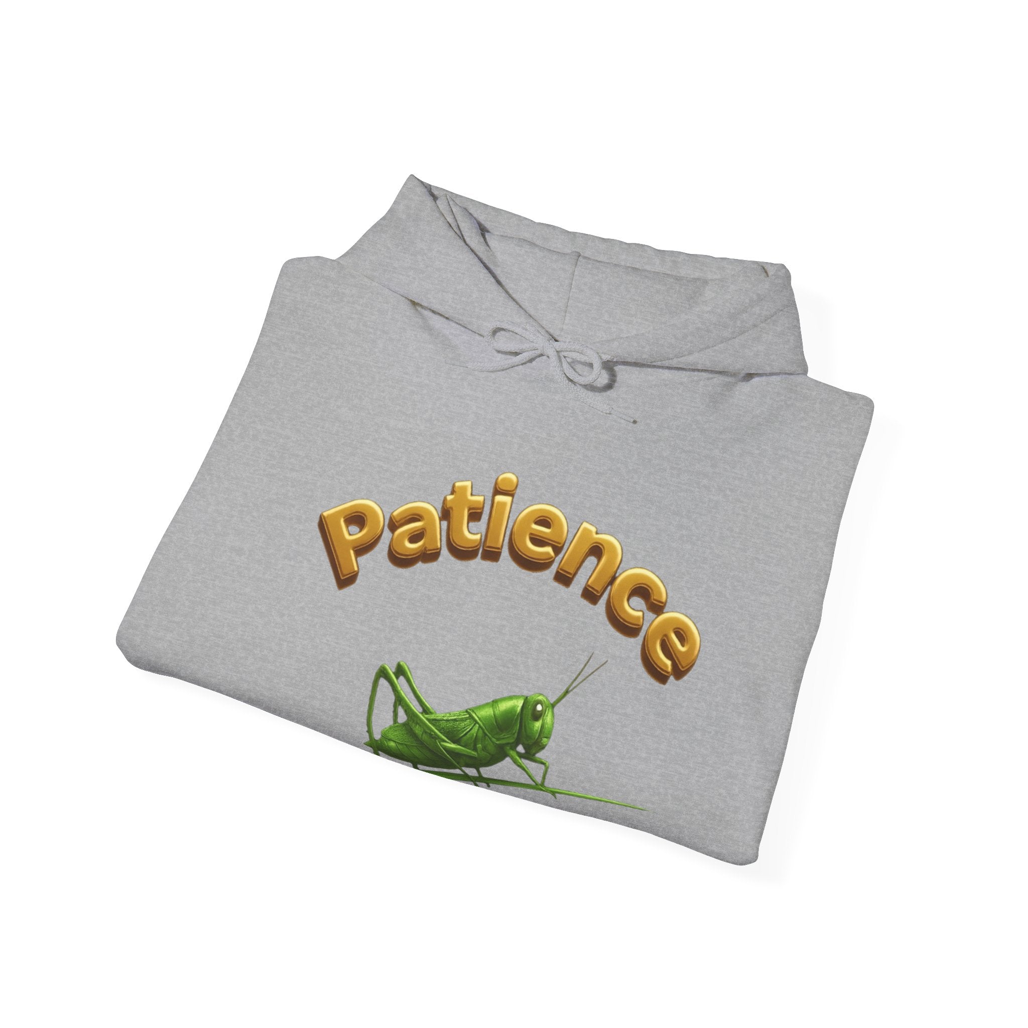 Power Runs Black PRB Patience Grasshopper Hoodie | Grasshopper Illustration, Word Art by Power Runs Black