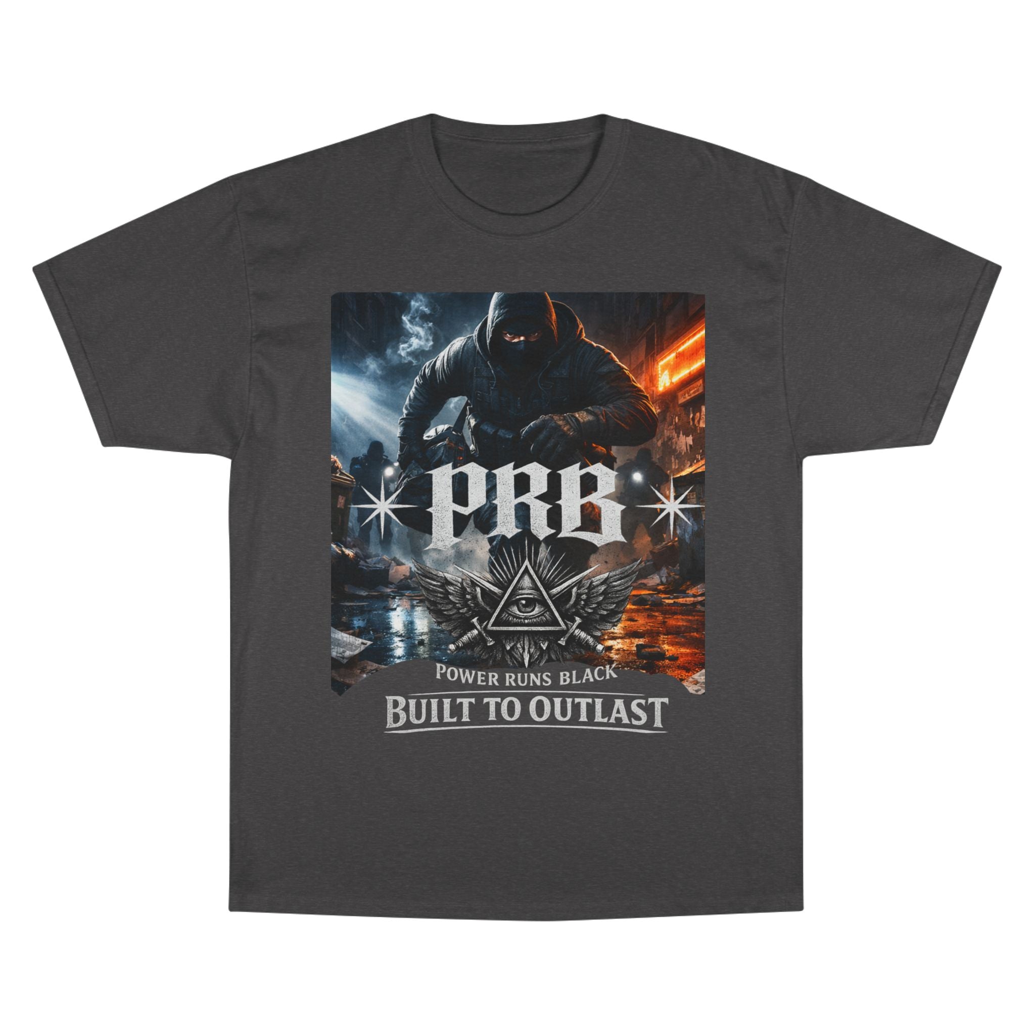 PRB 'Built to Outlast' Graphic Tee by Printify