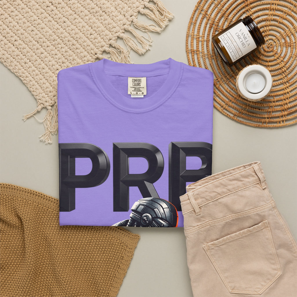 Built of Power PRB T-Shirt — Robotic Armor Graphic Tee by Printify