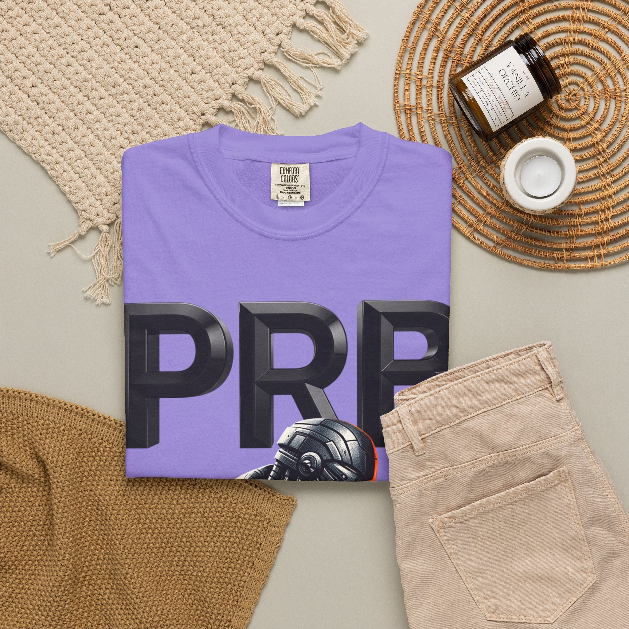 Built of Power PRB T-Shirt — Robotic Armor Graphic Tee by Printify