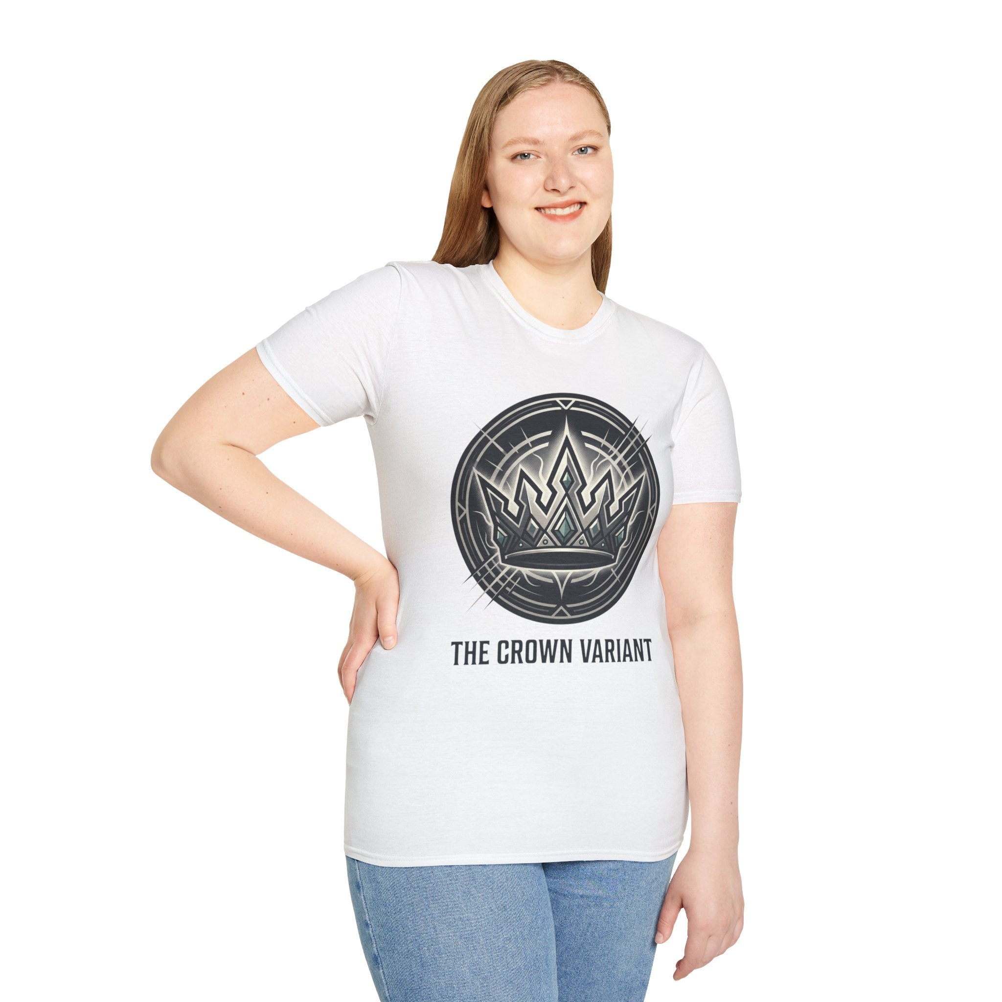 Power Runs Black PRB Crown Variant Graphic T-Shirt — The Crown Variant Emblem by Power Runs Black