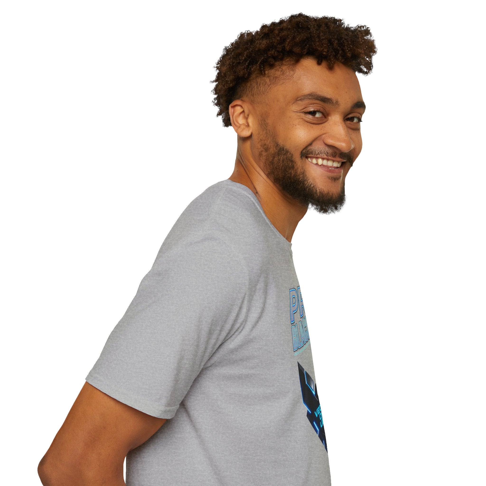 PRB Blackline Vector Ops T-Shirt by Power Runs Black