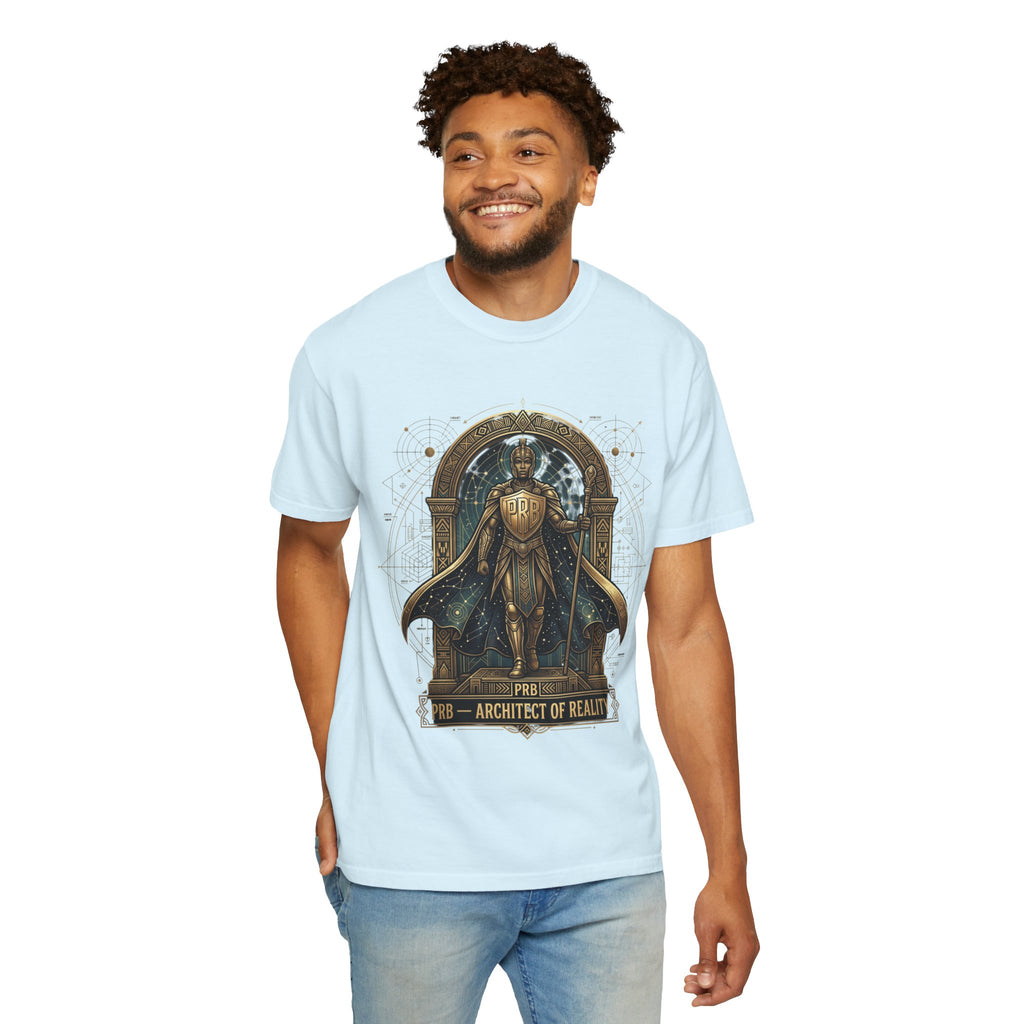 PRB Architect of Reality Graphic T-Shirt | Mythic Archer Illustration Tee by Printify