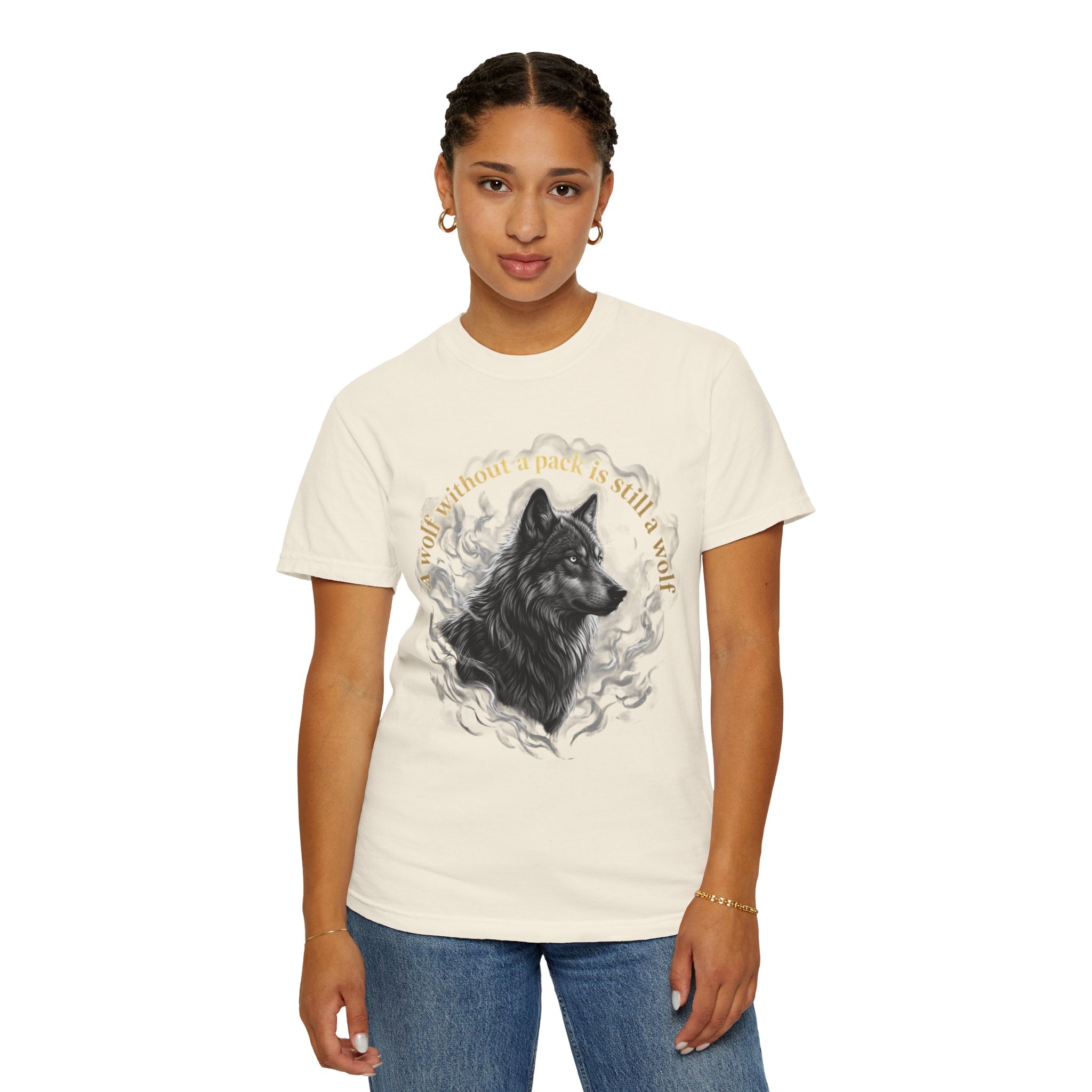 PRB Wolf Portrait T-Shirt — "You’ll Shoot Your Eye Out" Vintage Graphic Tee by Printify