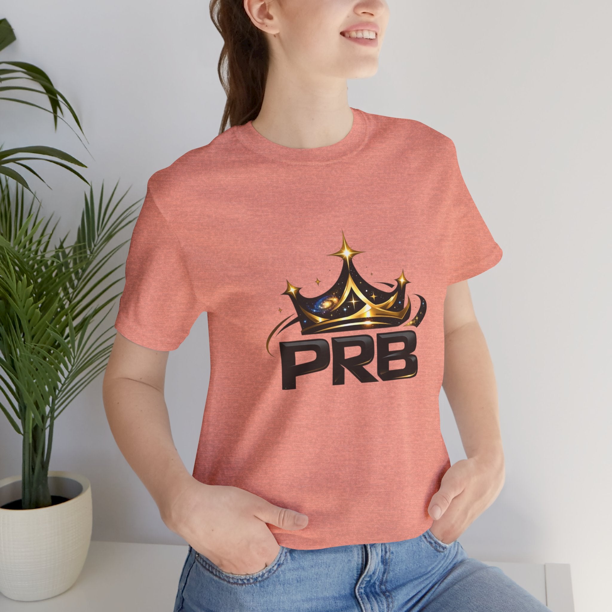 PRB Crown Tee — Graphic Logo T-Shirt by Power Runs Black