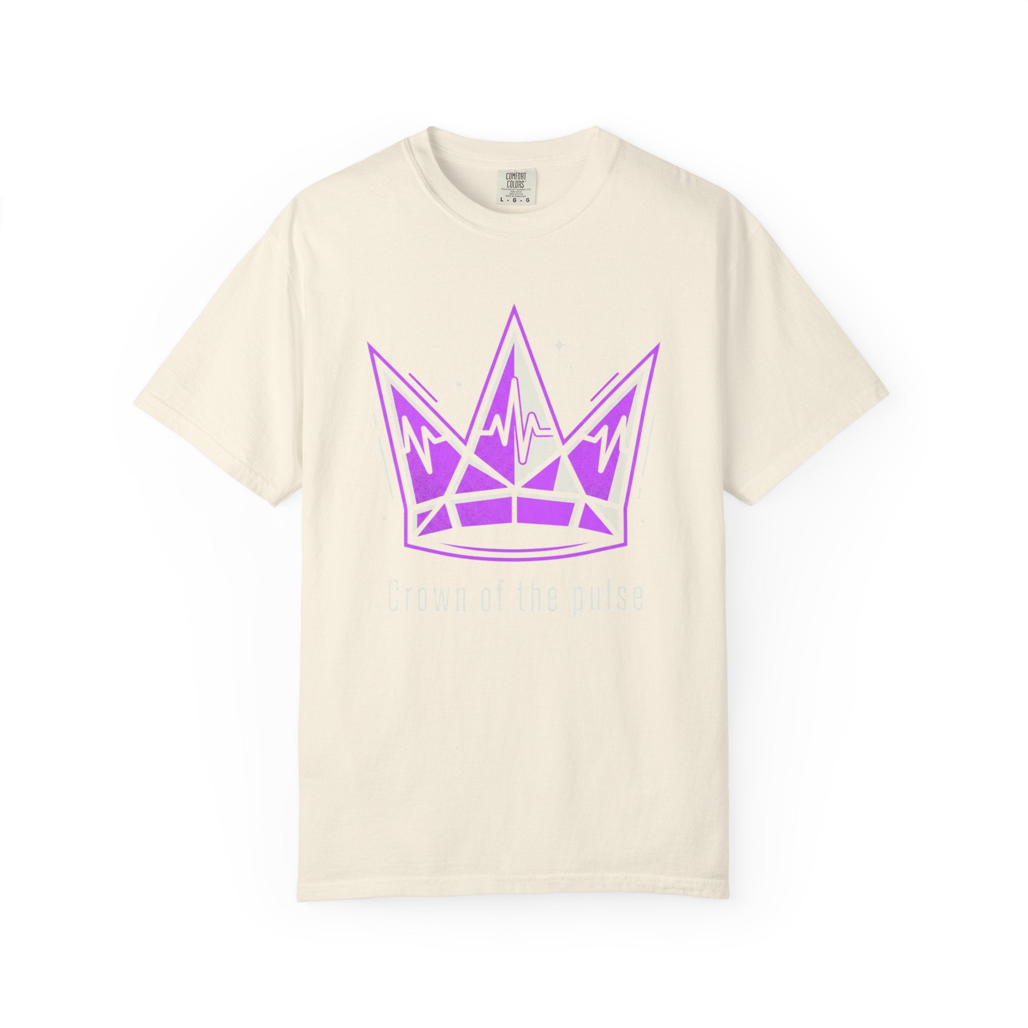 Power Runs Black PRB Crown Graphic T-Shirt — Purple Royal Crown Streetwear Tee by Power Runs Black